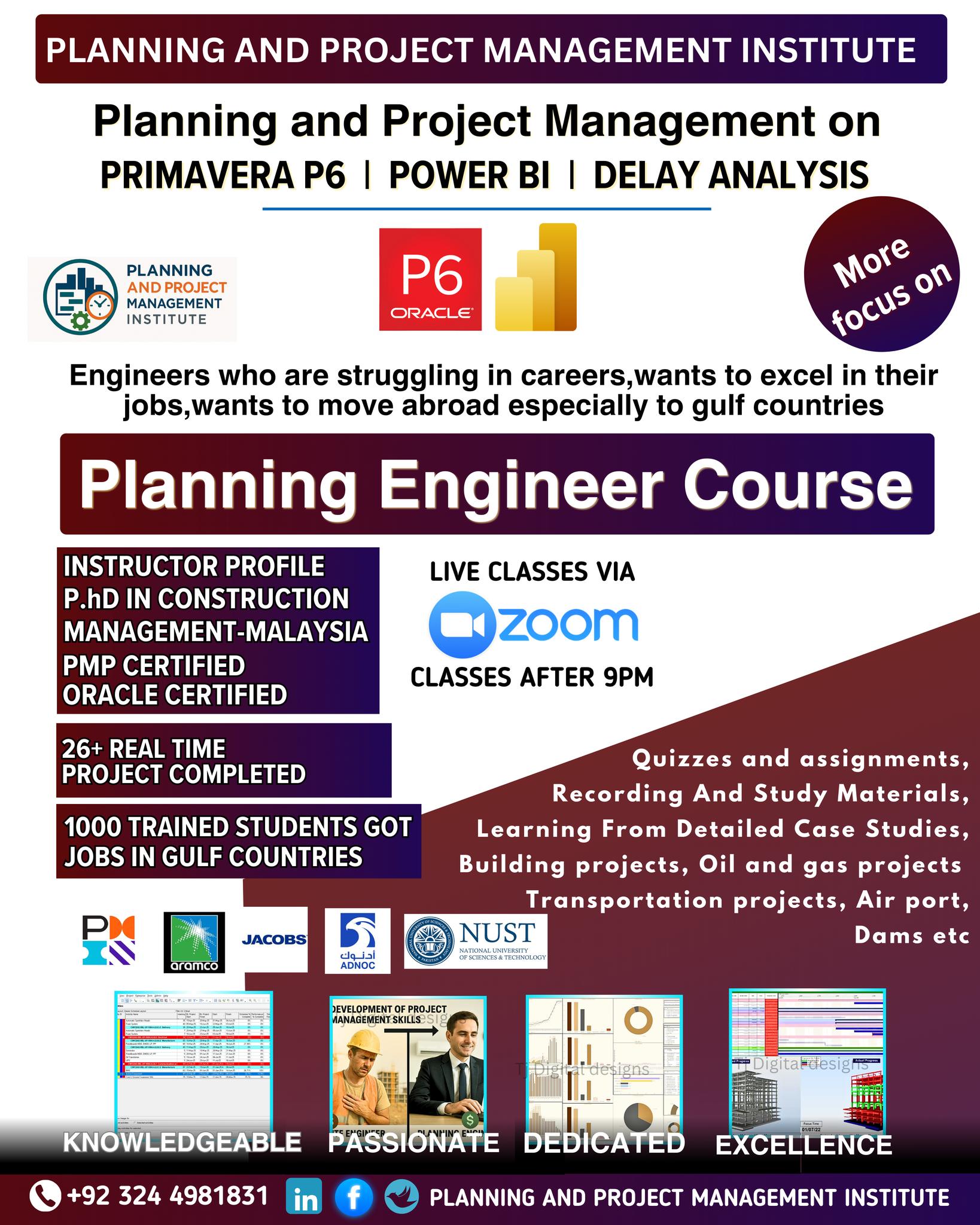 Planning and Project Management Institute Facebook ad