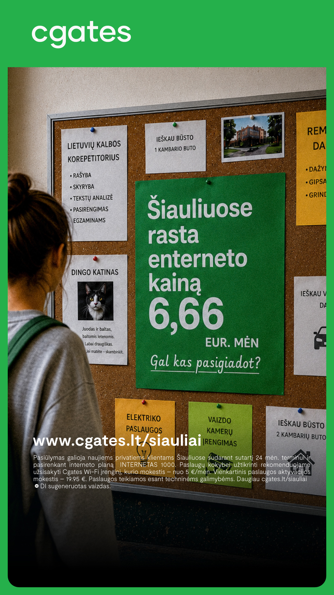 Cgates Facebook ad