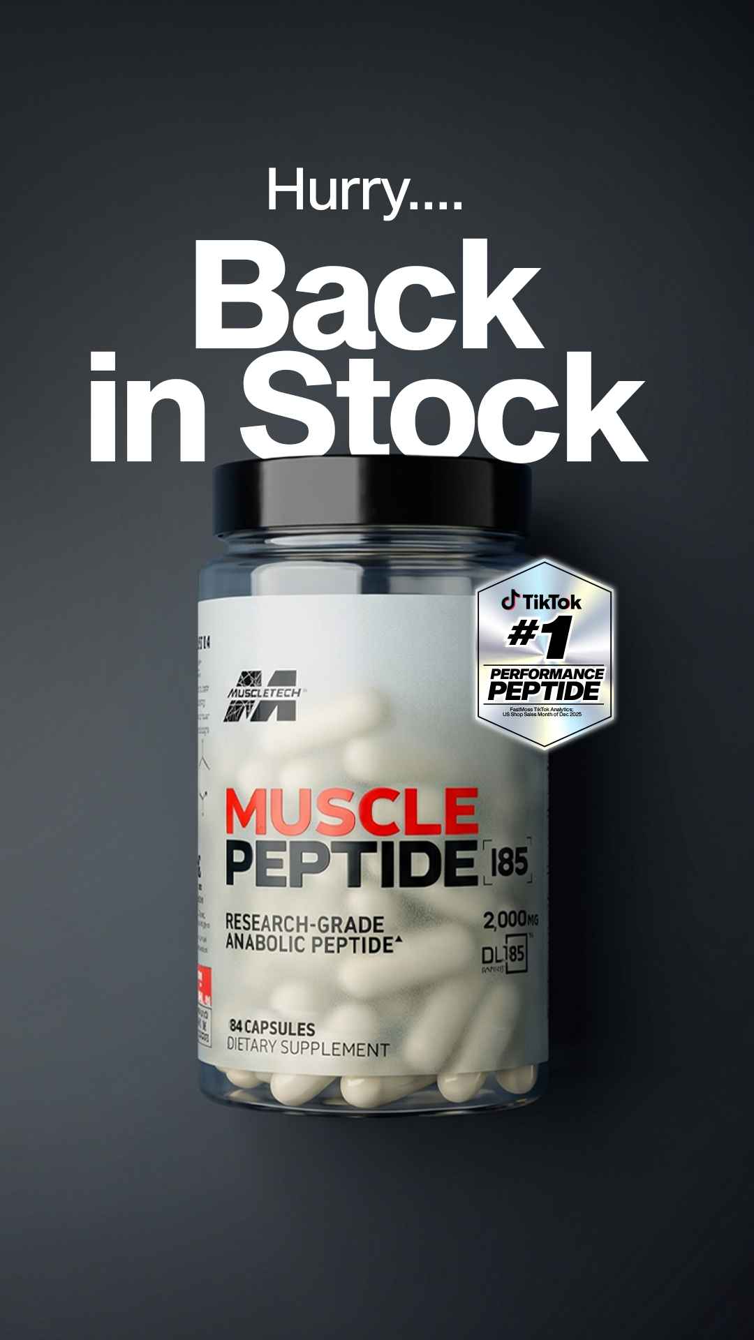 MuscleTech Facebook ad