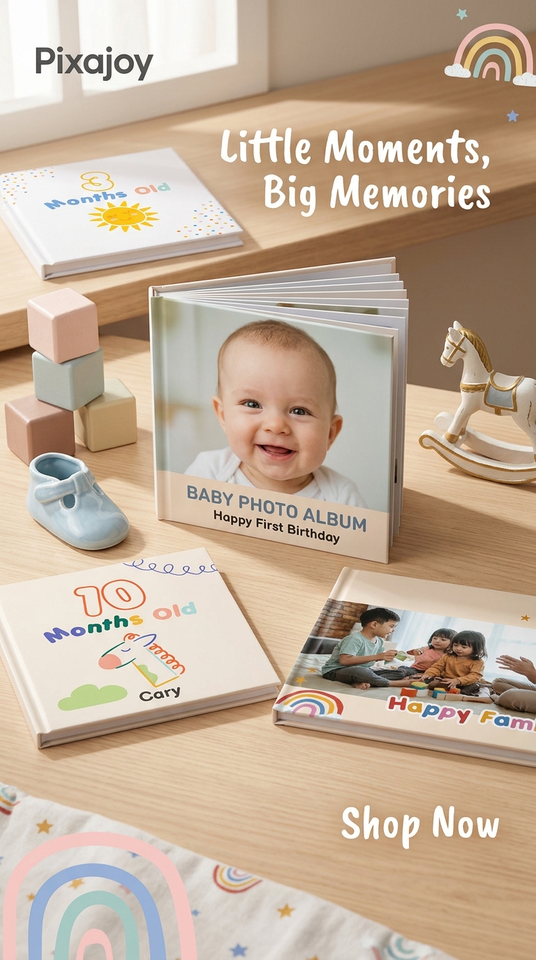Pixajoy Photobook Facebook ad