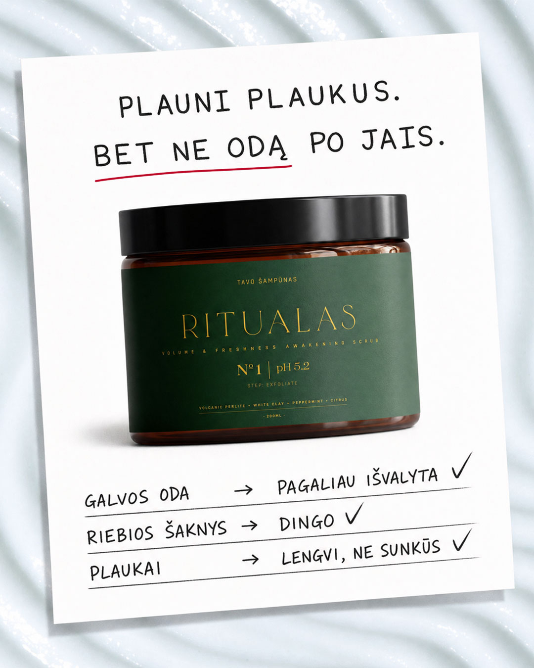 Tavo Šampūnas Facebook ad