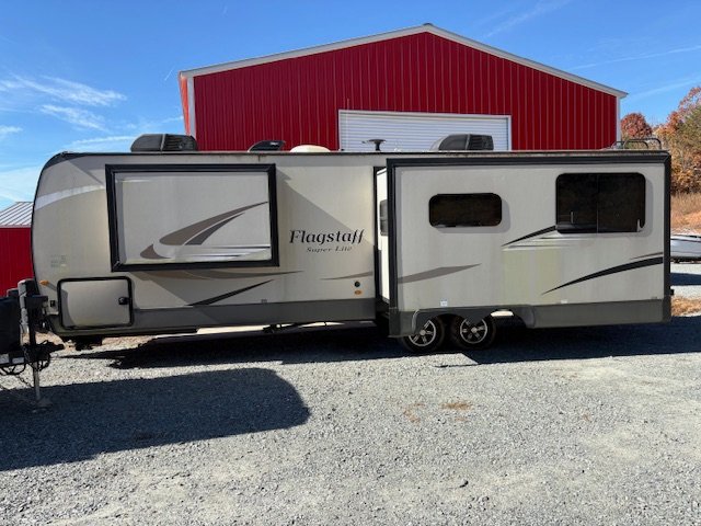 Christopher C Newton Facebook ad: 2019 Forest River flagstaff 29rkws