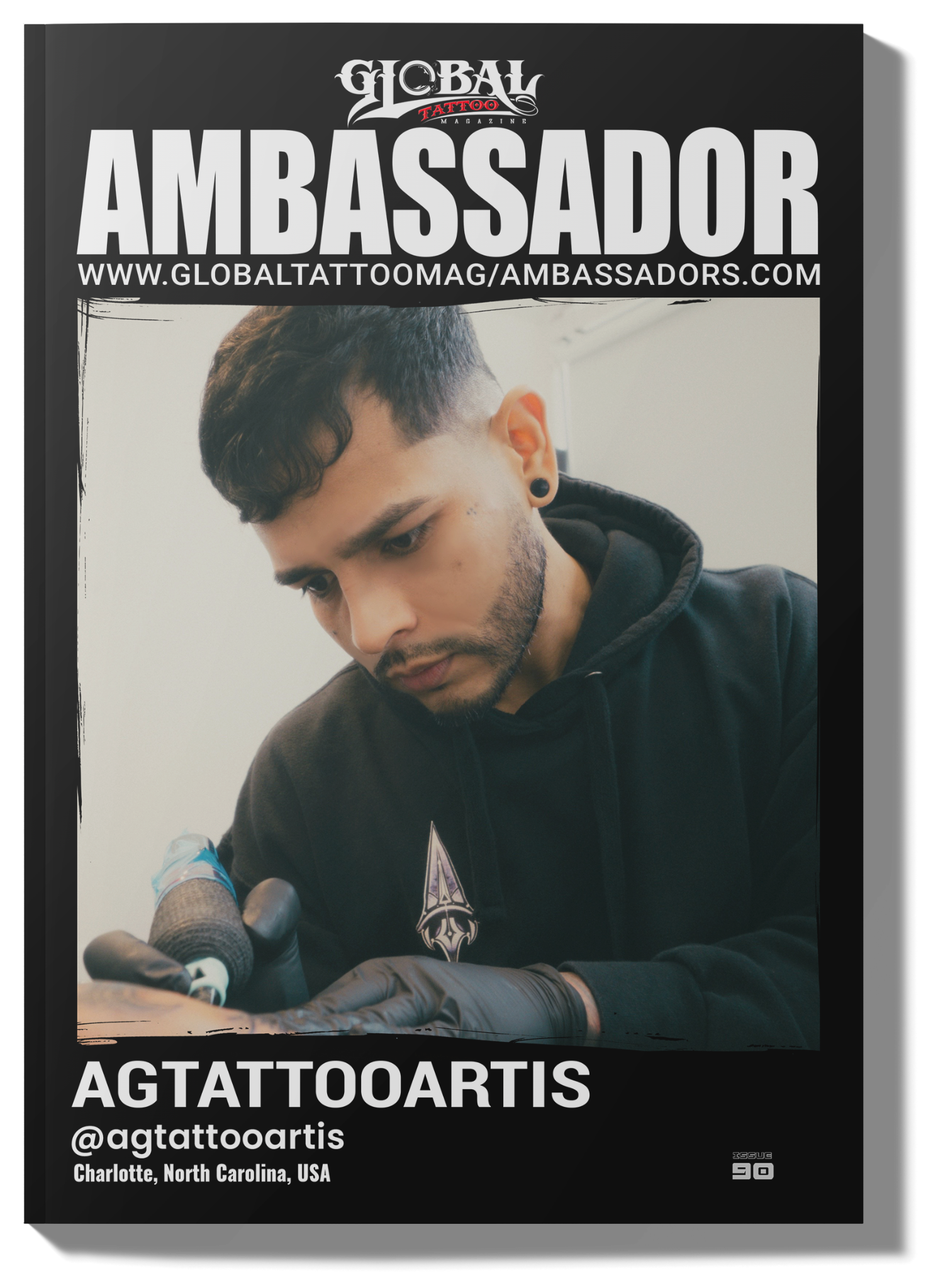 Global Tattoo Mag. Facebook ad: They tattoo with fire, soul, and purpose.