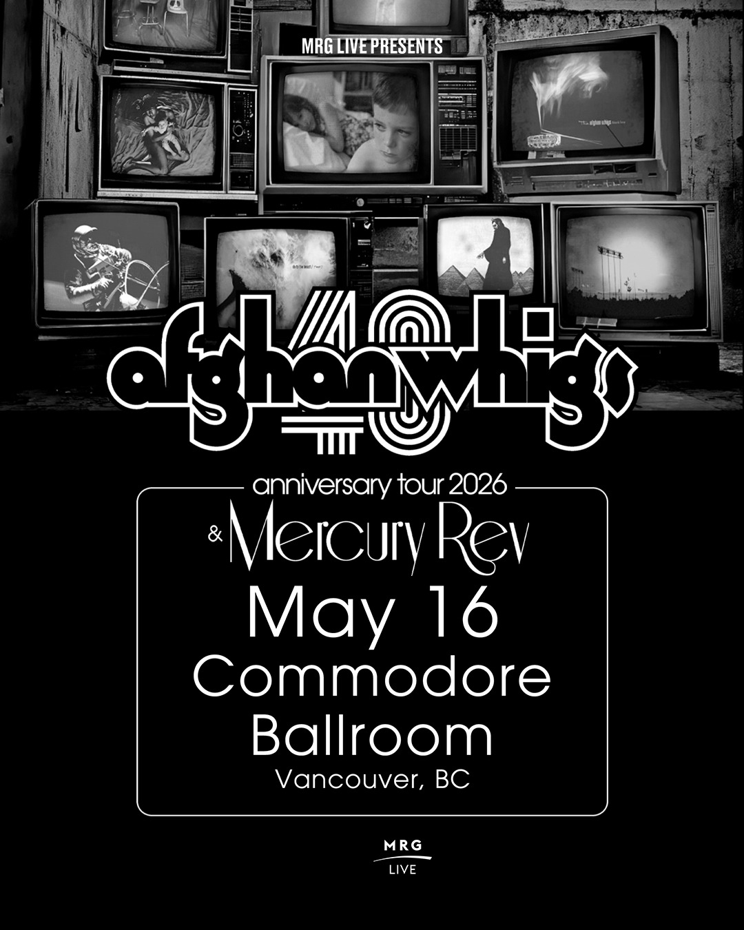 MRG Live Facebook ad: The Afghan Whigs - Vancouver Event Tickets | AdmitOne