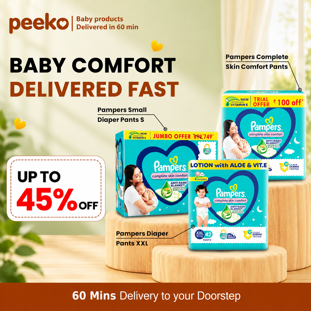 Peekonow Facebook ad