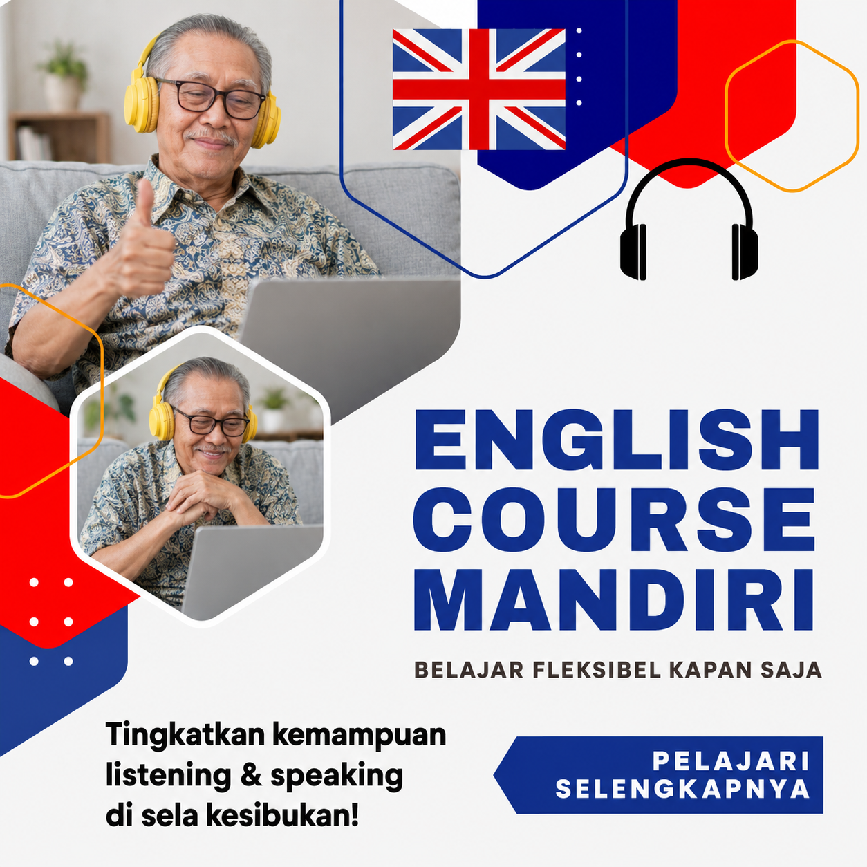 Pustaka Digital Media Facebook ad: Bicara Inggris Otomatis Tanpa Mikir Grammar?