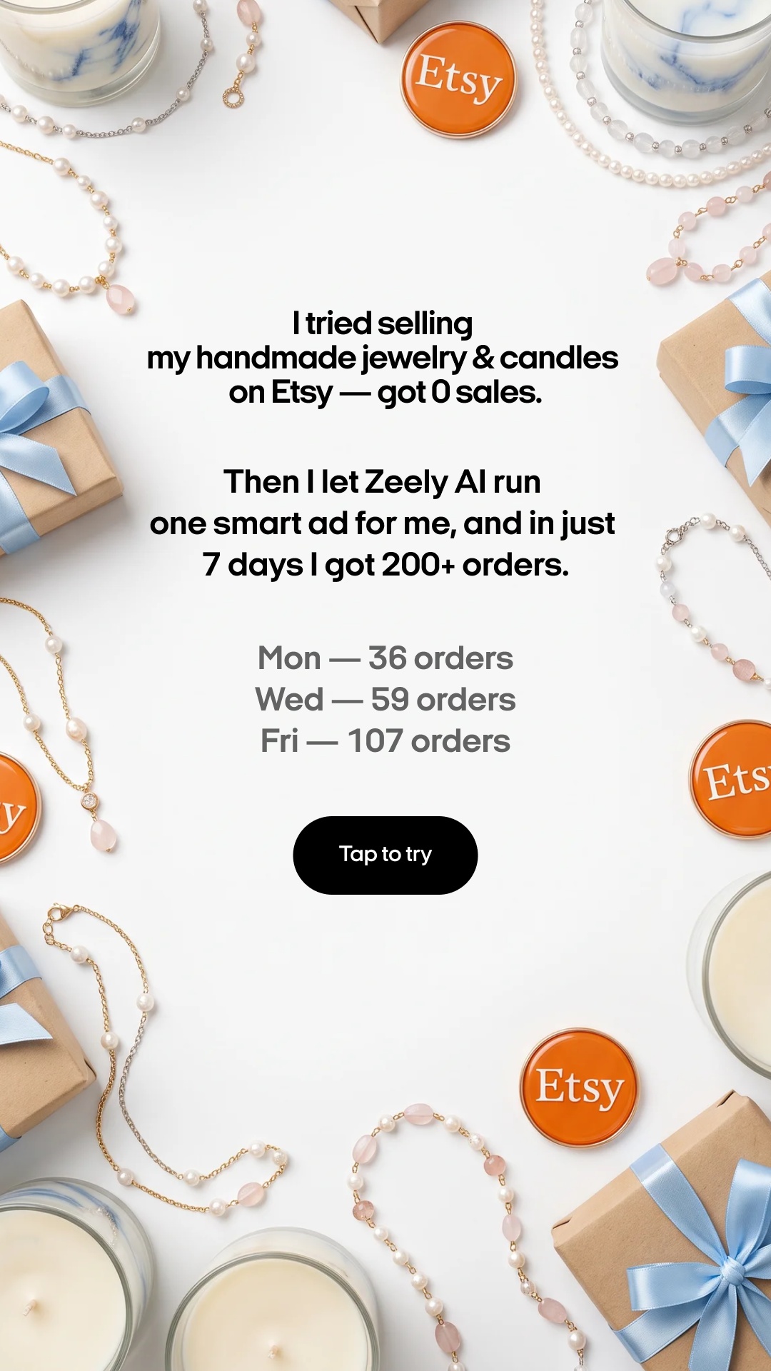 Zeely Facebook ad