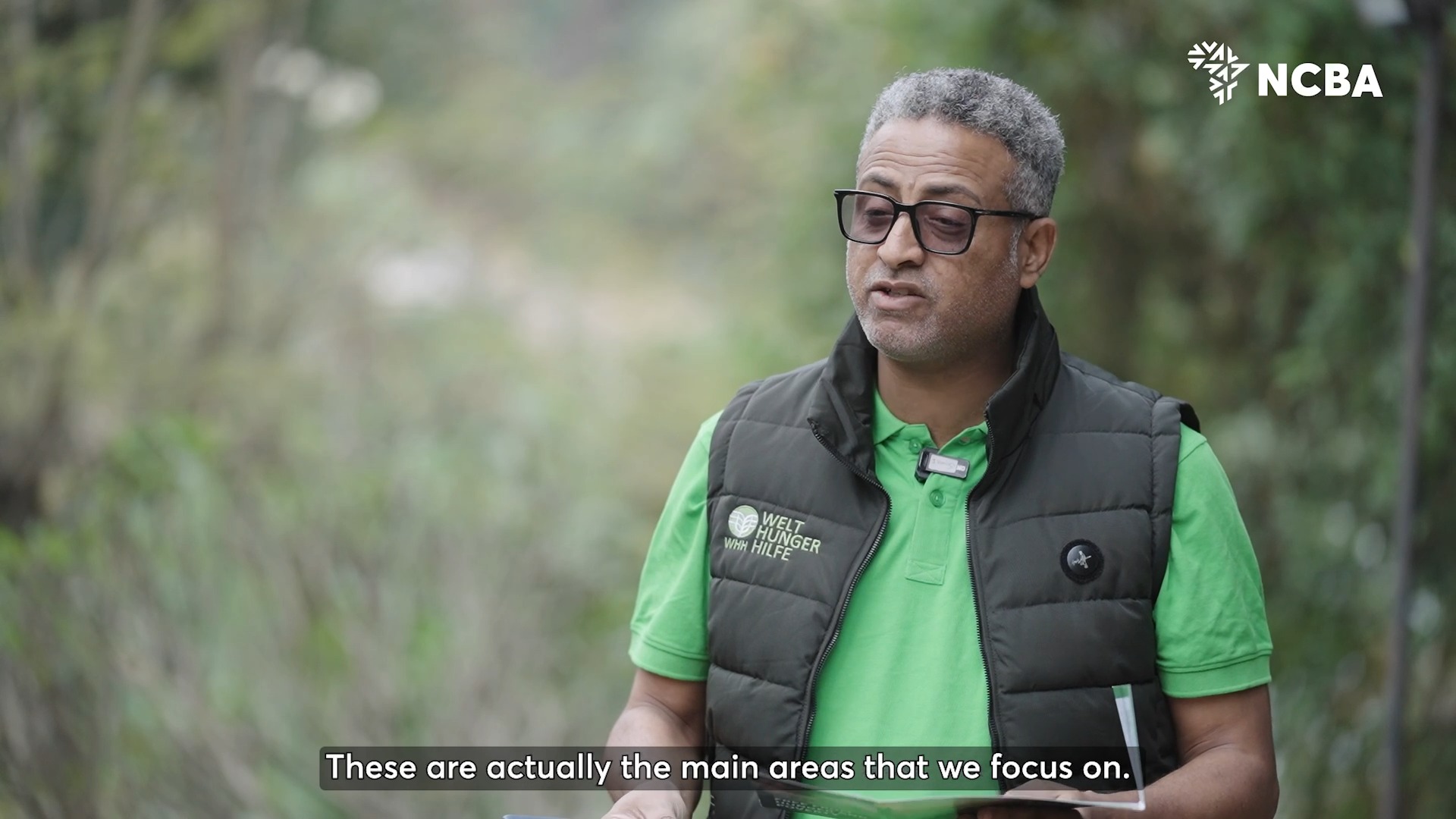 NCBA Bank Facebook ad: ConnectPlus Testimonial: Welthungerhilfe