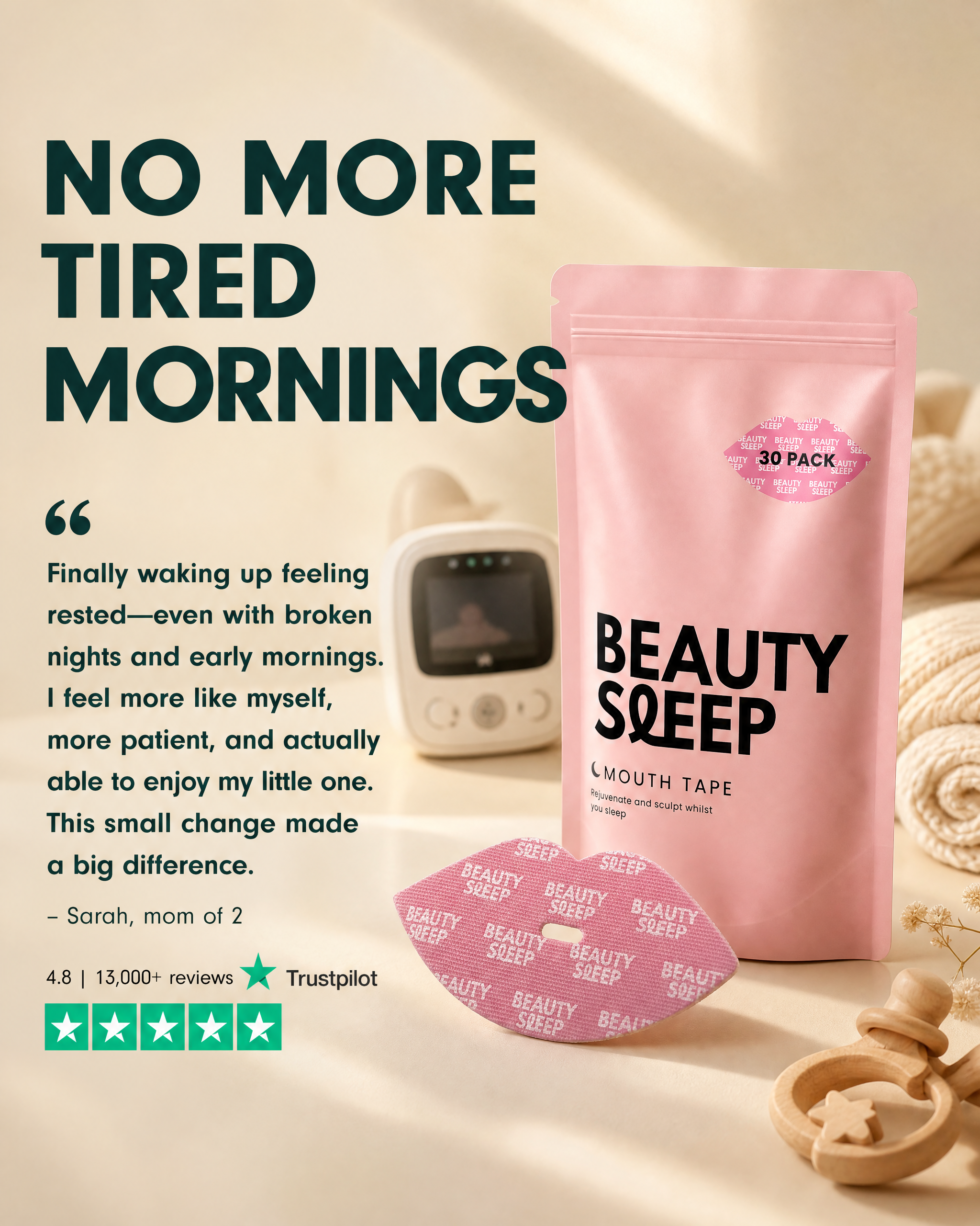 Beauty Sleep Facebook ad