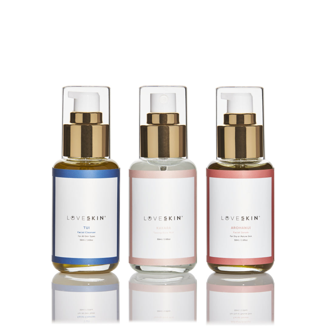 LoveSkin Oils Facebook ad: Enhance your natural glow