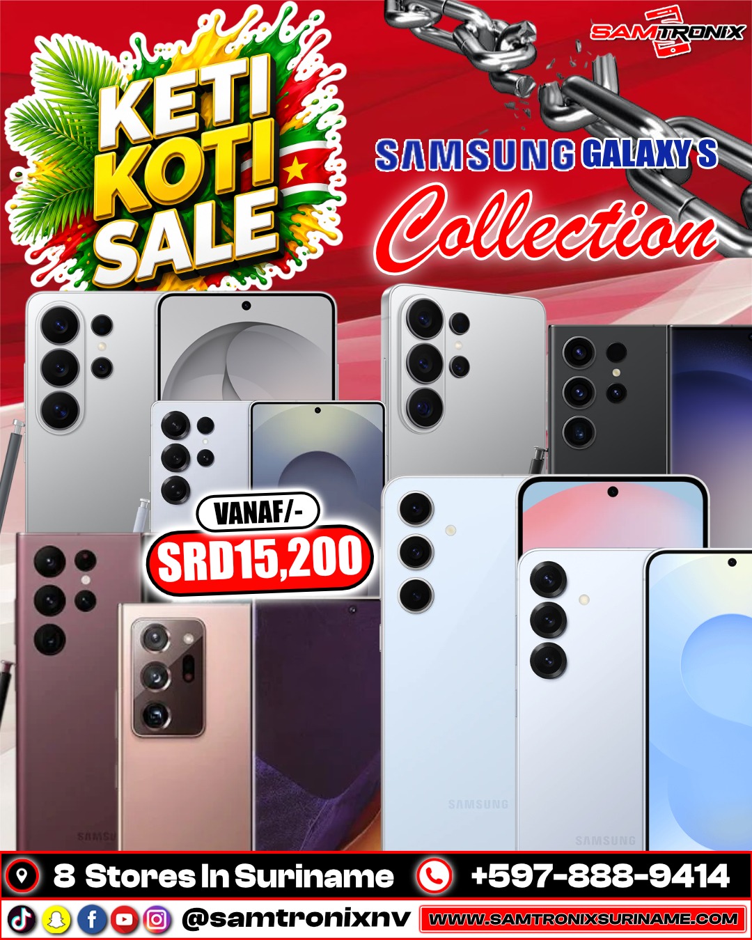 Sam Tronix N.V. Facebook ad