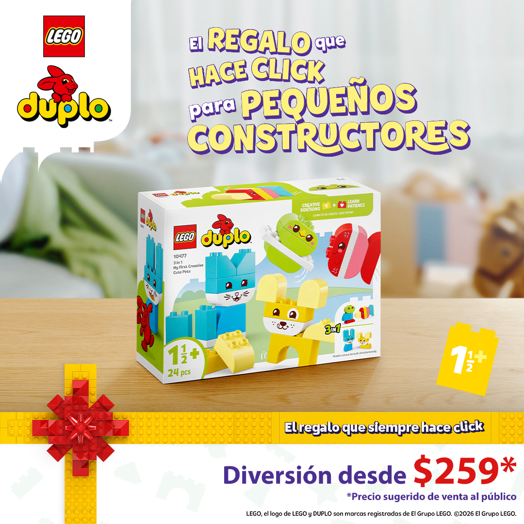 LEGO Facebook ad: Para los más pequeños