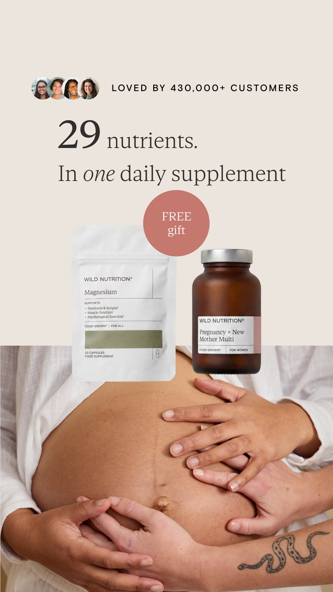 Wild Nutrition Facebook ad