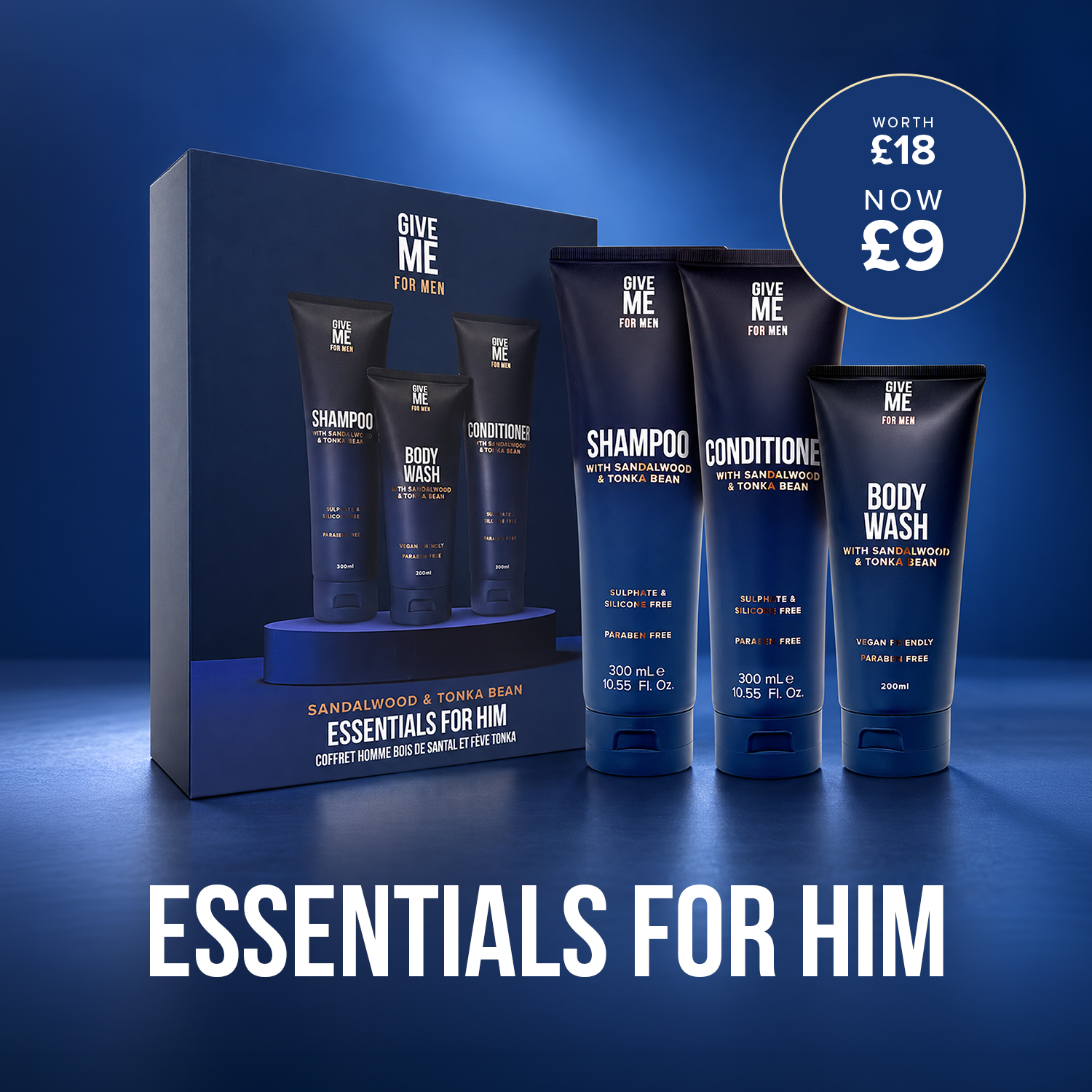 Give Me Cosmetics Facebook ad: Worth £21. Now Only £9