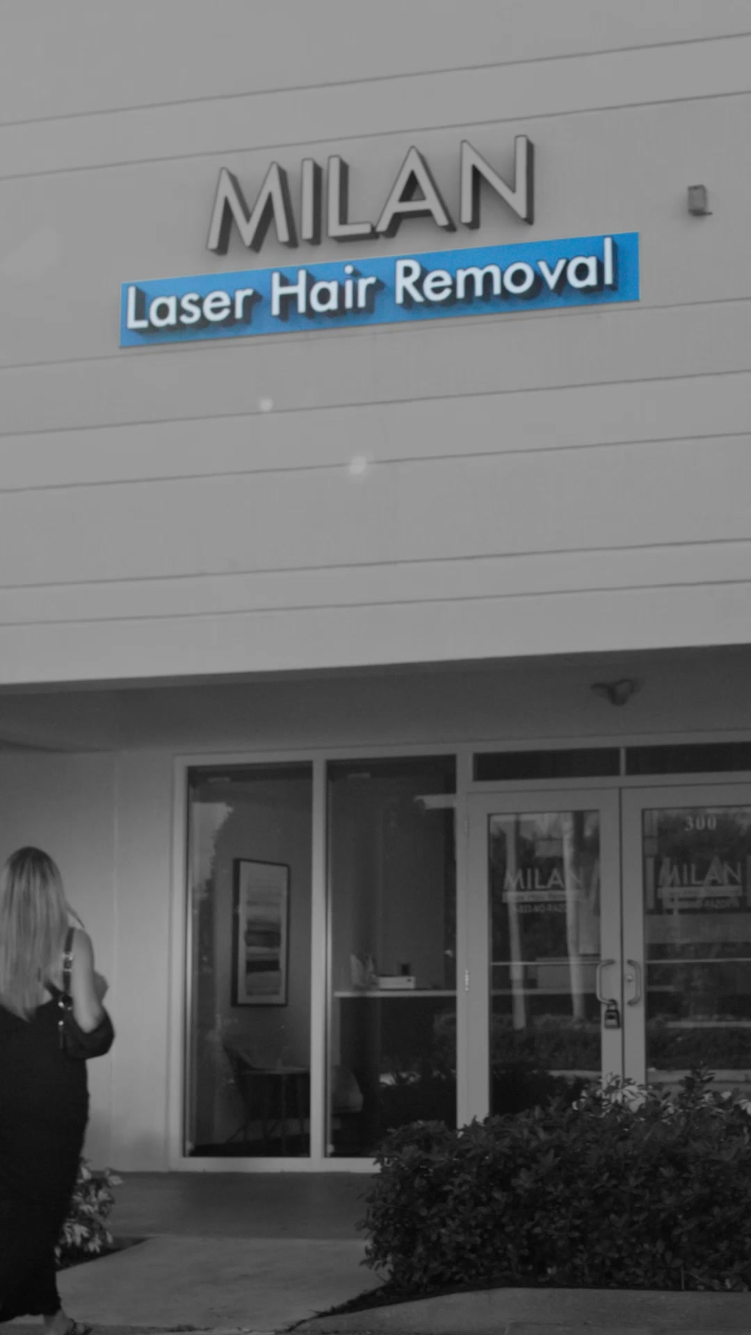Milan Laser Hair Removal Facebook ad