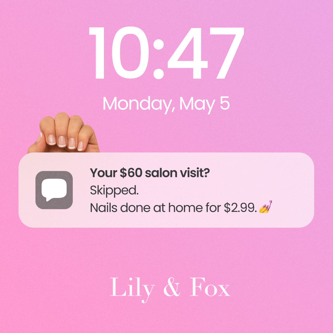 Lily and Fox Facebook ad