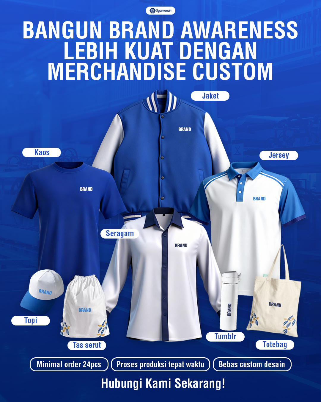 Syamanah Jacket Facebook ad: Kamu gak butuh brand besar untuk tampil seperti…
