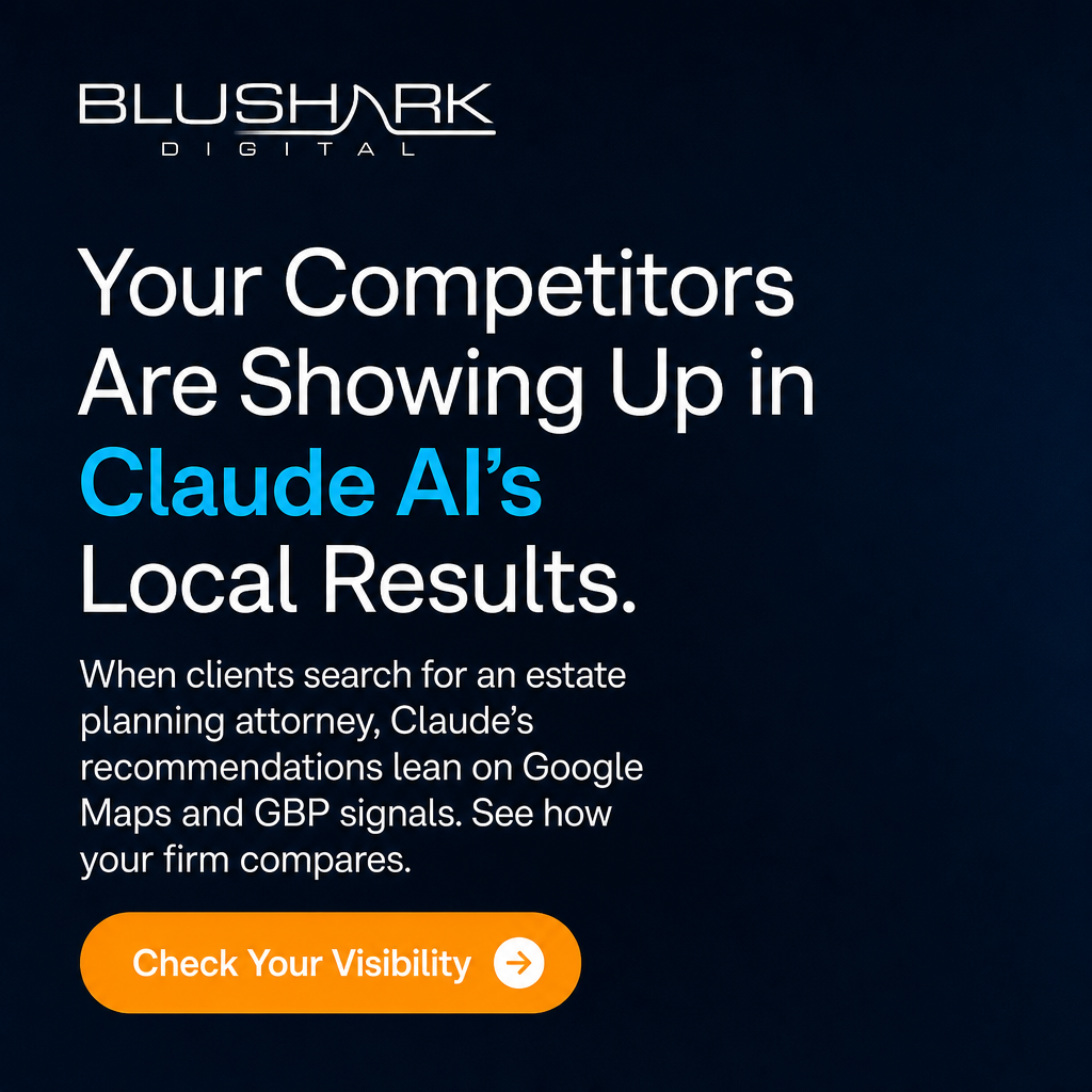 BluShark Digital Facebook ad