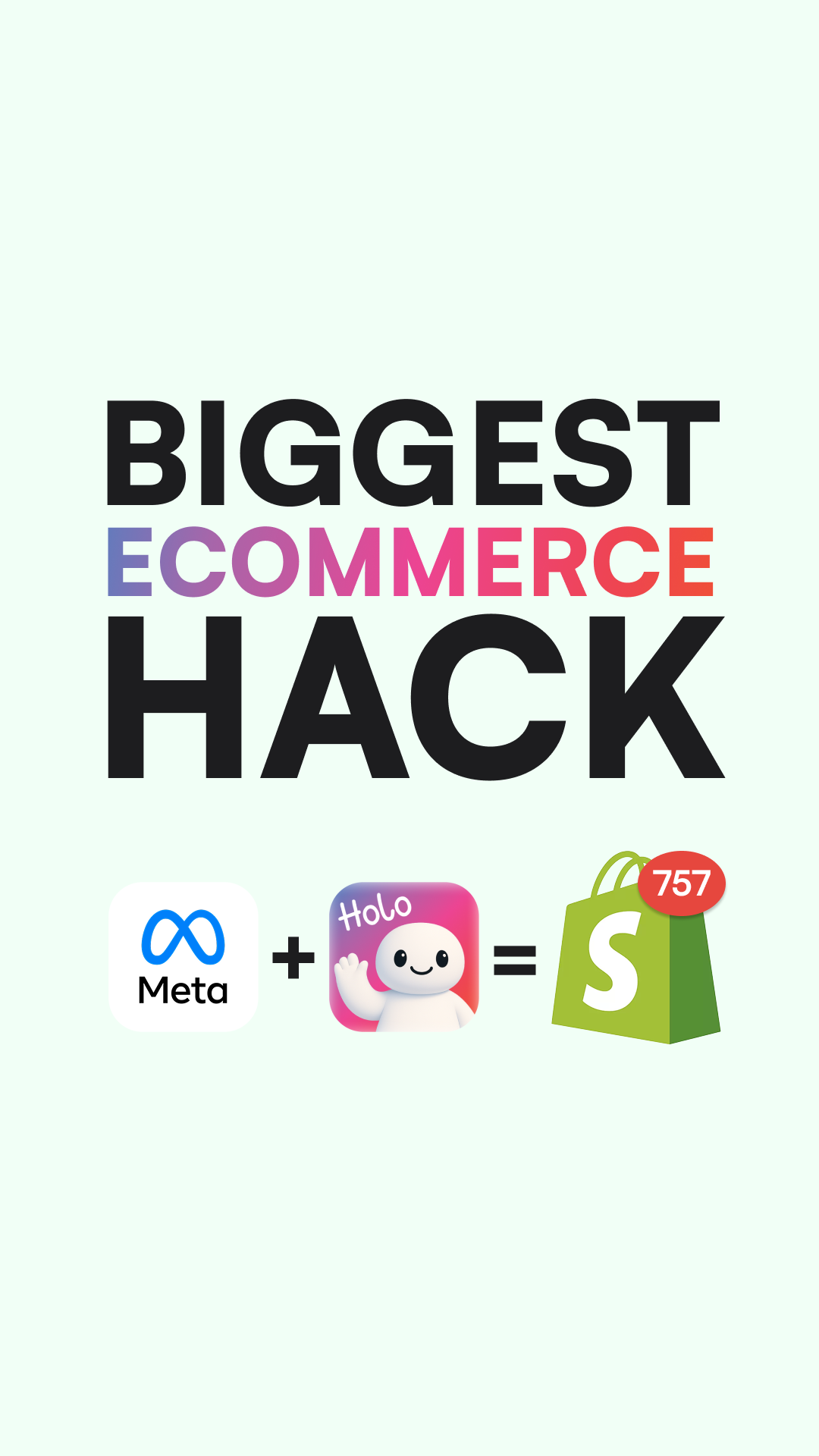 Holo Facebook ad