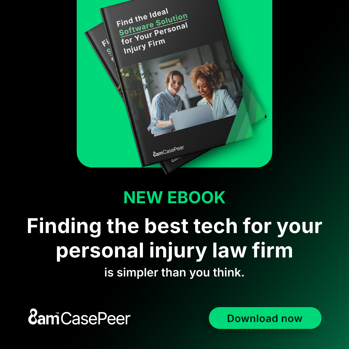 CasePeer Facebook ad: Choose the Best Software for Your Firm
