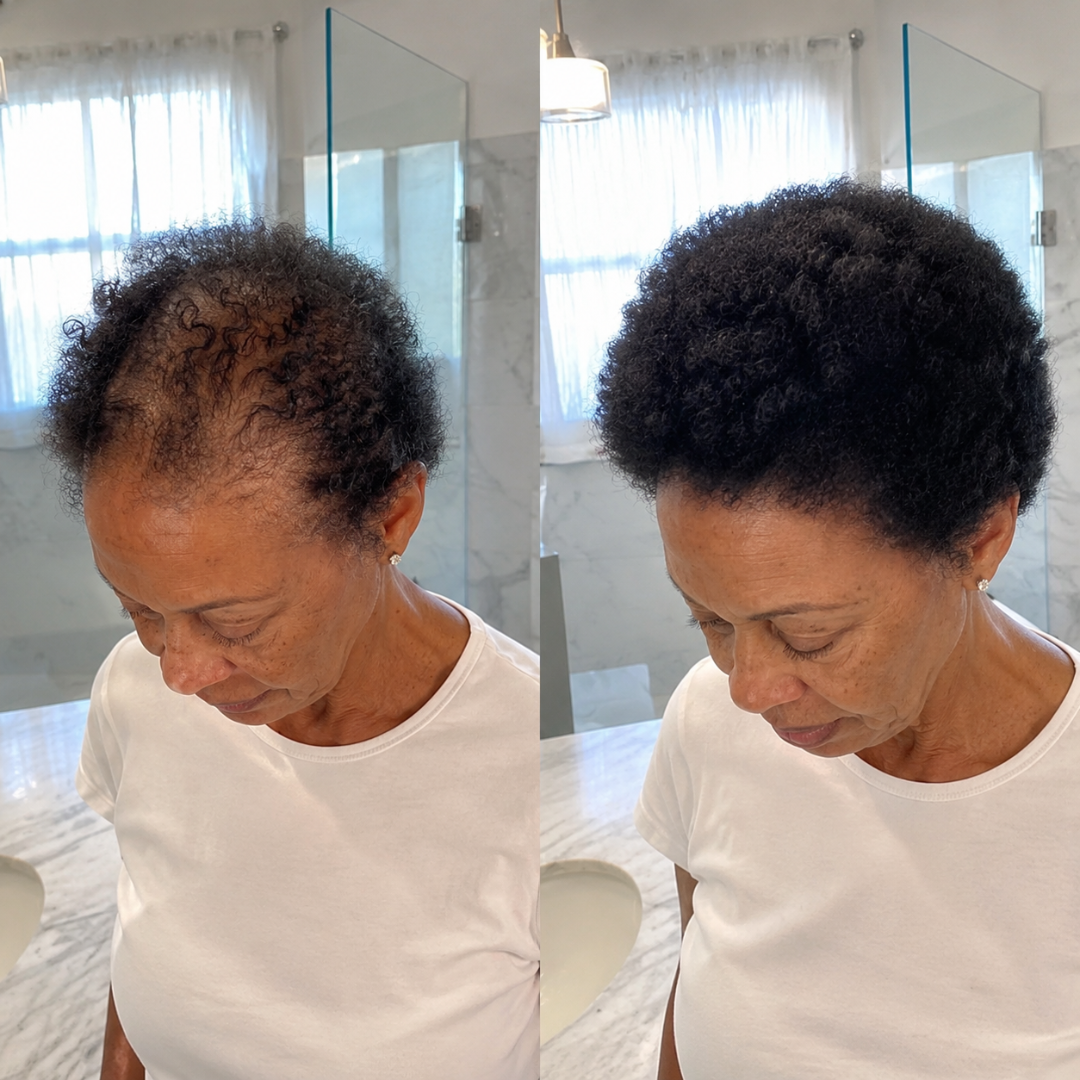 Keisha's Hair Journey Facebook ad