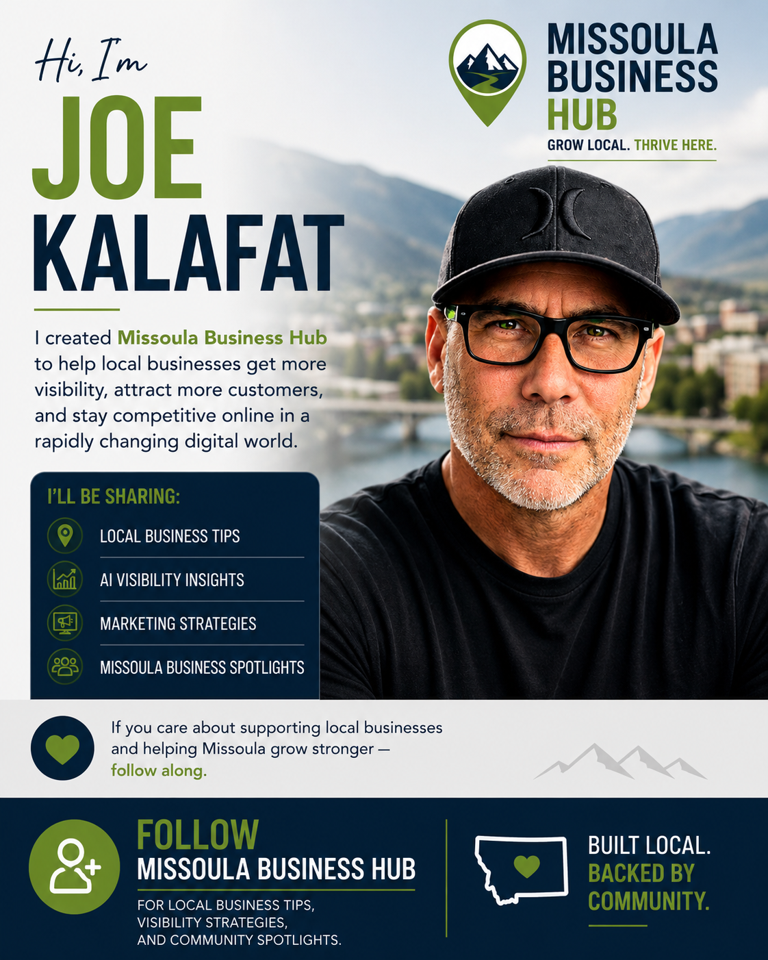 Missoula Biz Hub Facebook ad: Hi, I’m Joe Kalafat