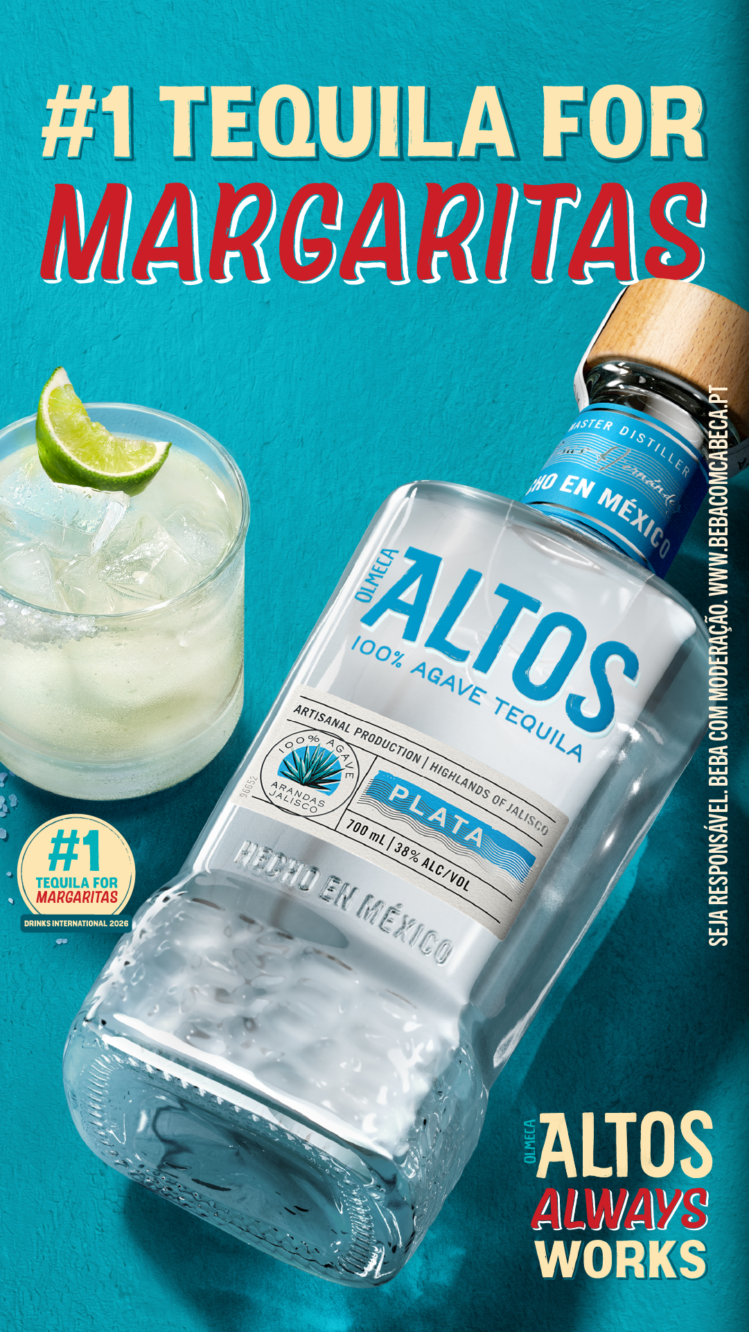 Altos Tequila Facebook ad from Aug 1, 2026