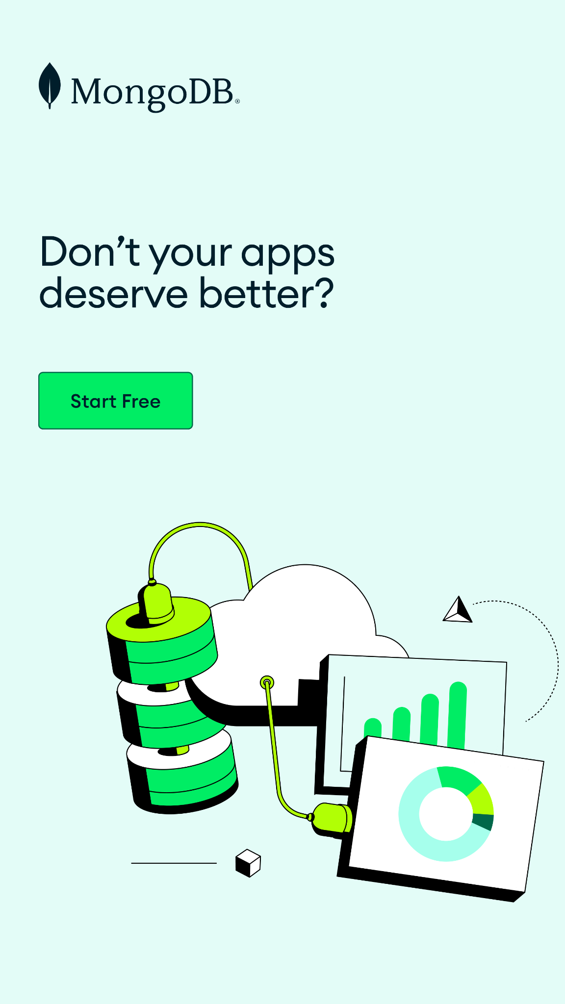 MongoDB Facebook ad