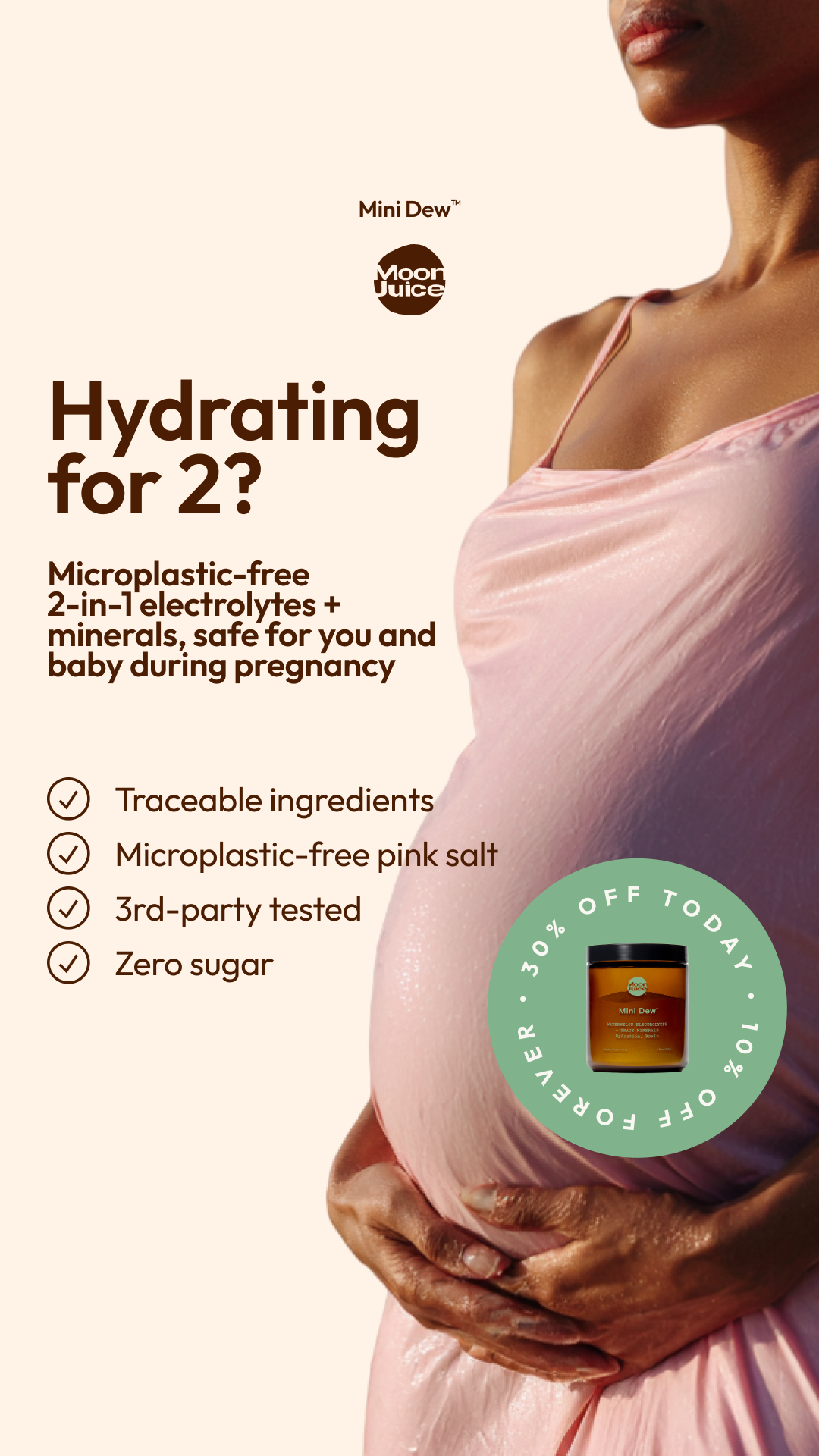 Moon Juice Facebook ad