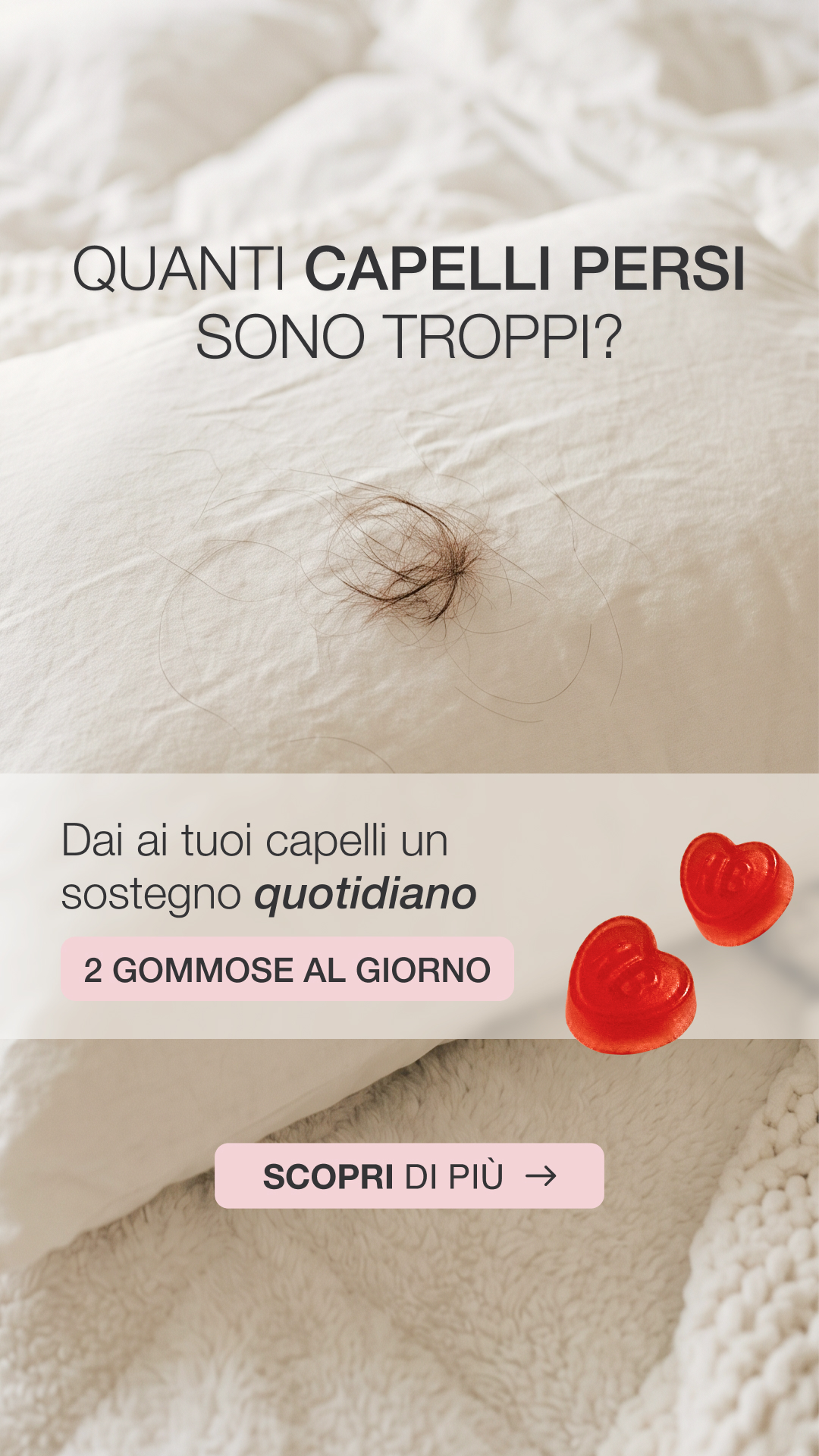 Hairburst Italia Facebook ad
