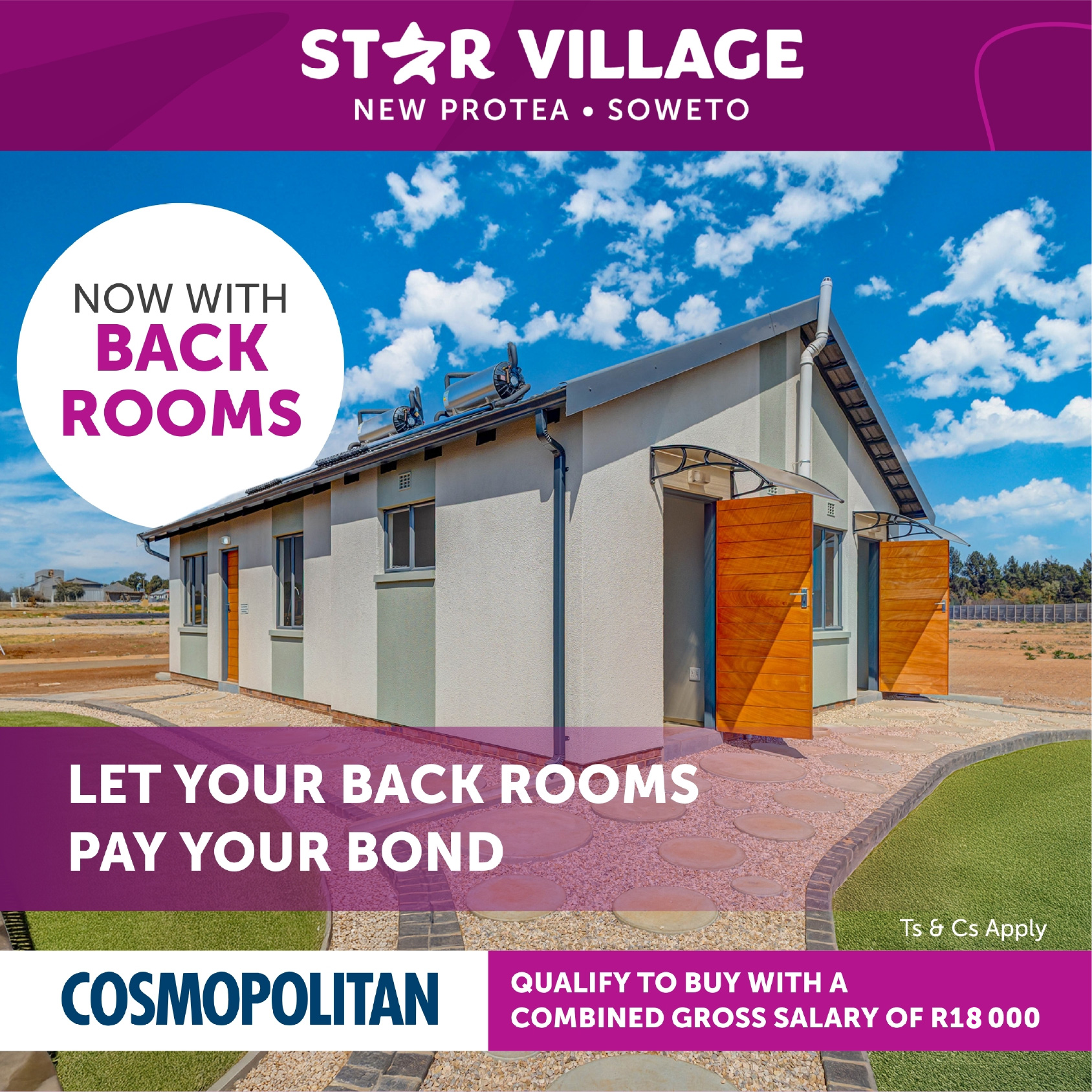 Cosmopolitan Projects Johannesburg Facebook ad