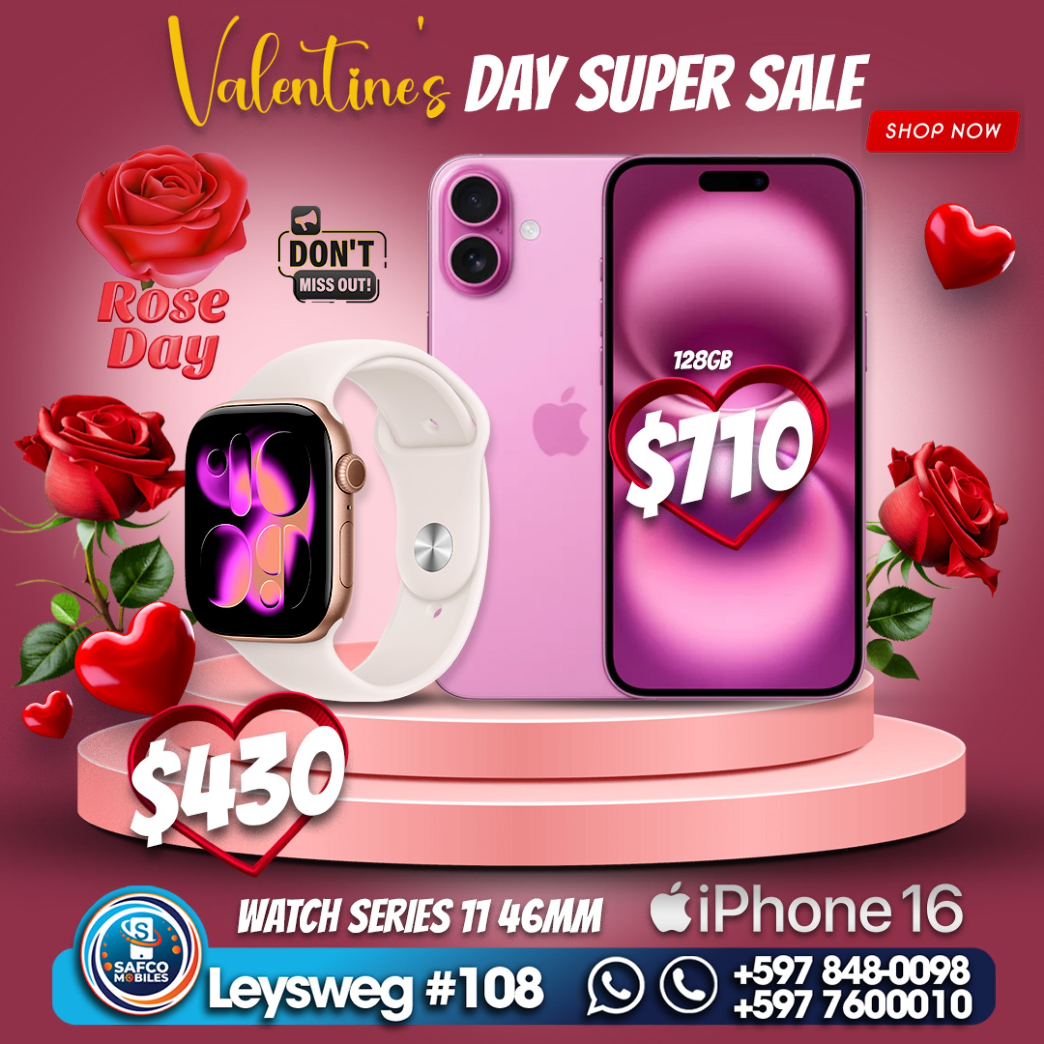Safco Mobiles Leysweg Facebook ad