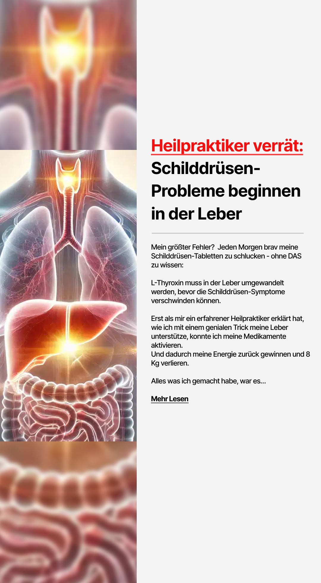 Mission Schilddrüse Facebook ad