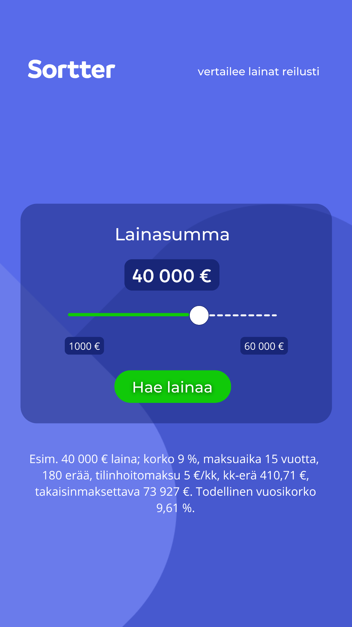 Sortter.fi Facebook ad from Mar 9, 2026