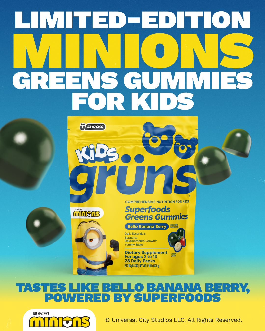Grüns Kids Facebook ad