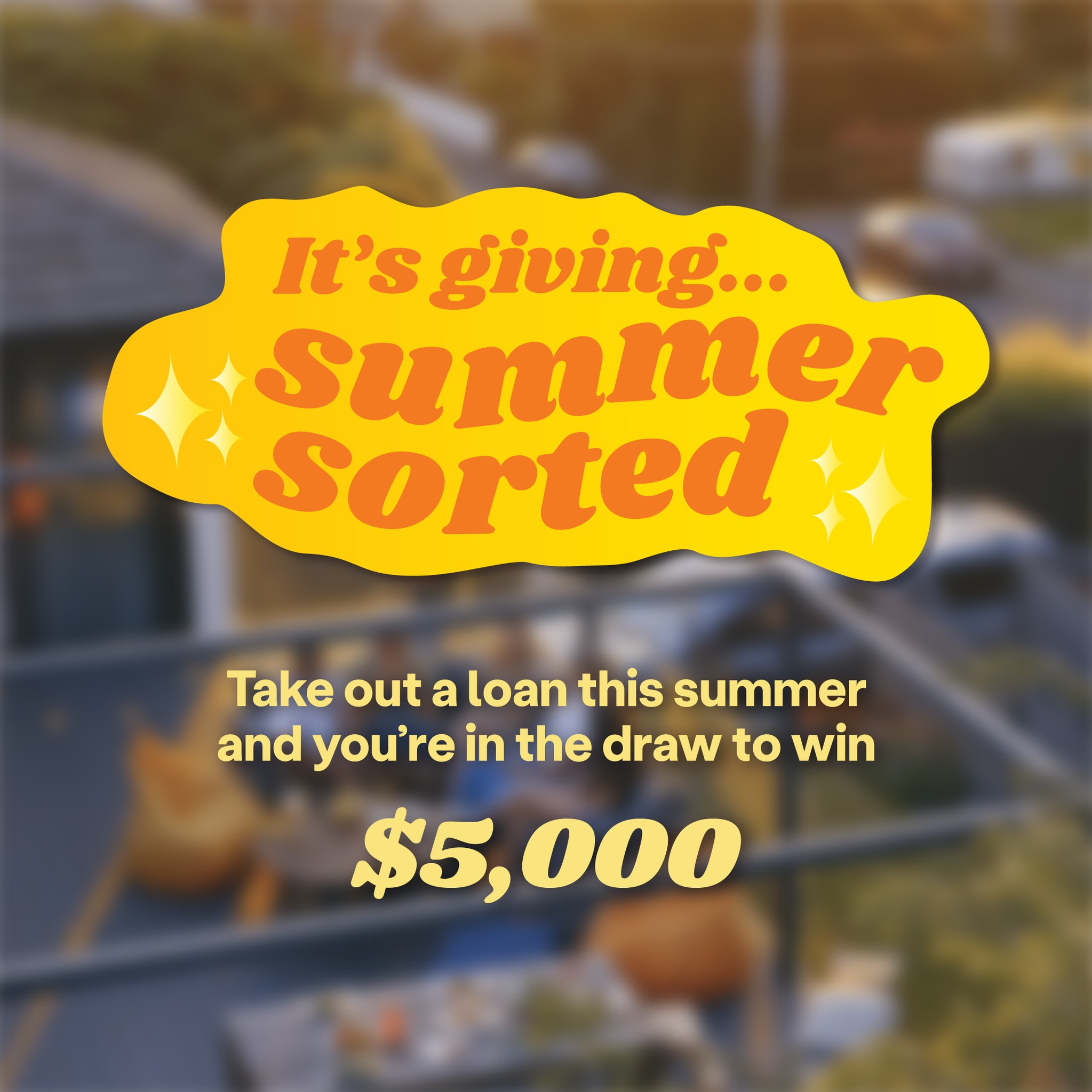 MTF Finance Nelson Facebook ad: It's giving summer sorted Take out an MTF…
