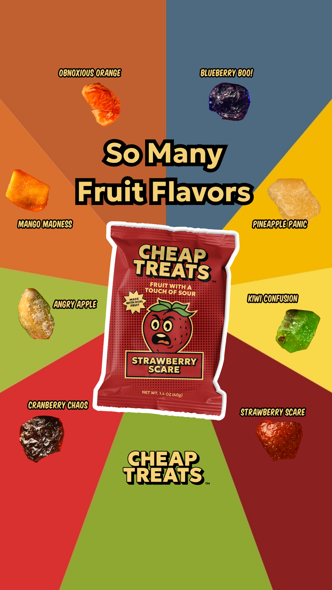 Cheap Treats Facebook ad: Cheap and Proud of It