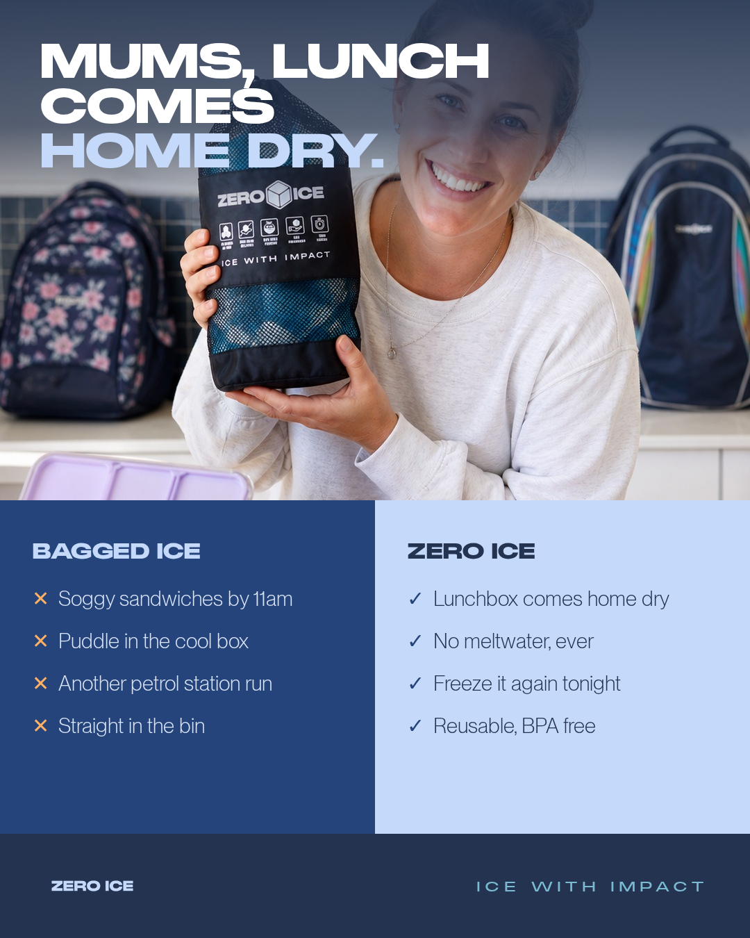 ZERO ICE Facebook ad
