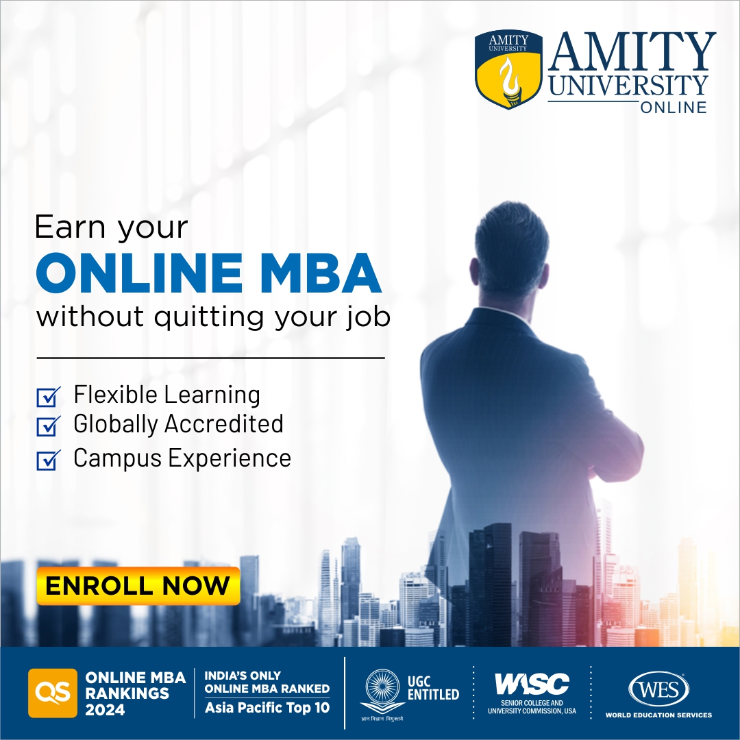 Amity Online Facebook ad