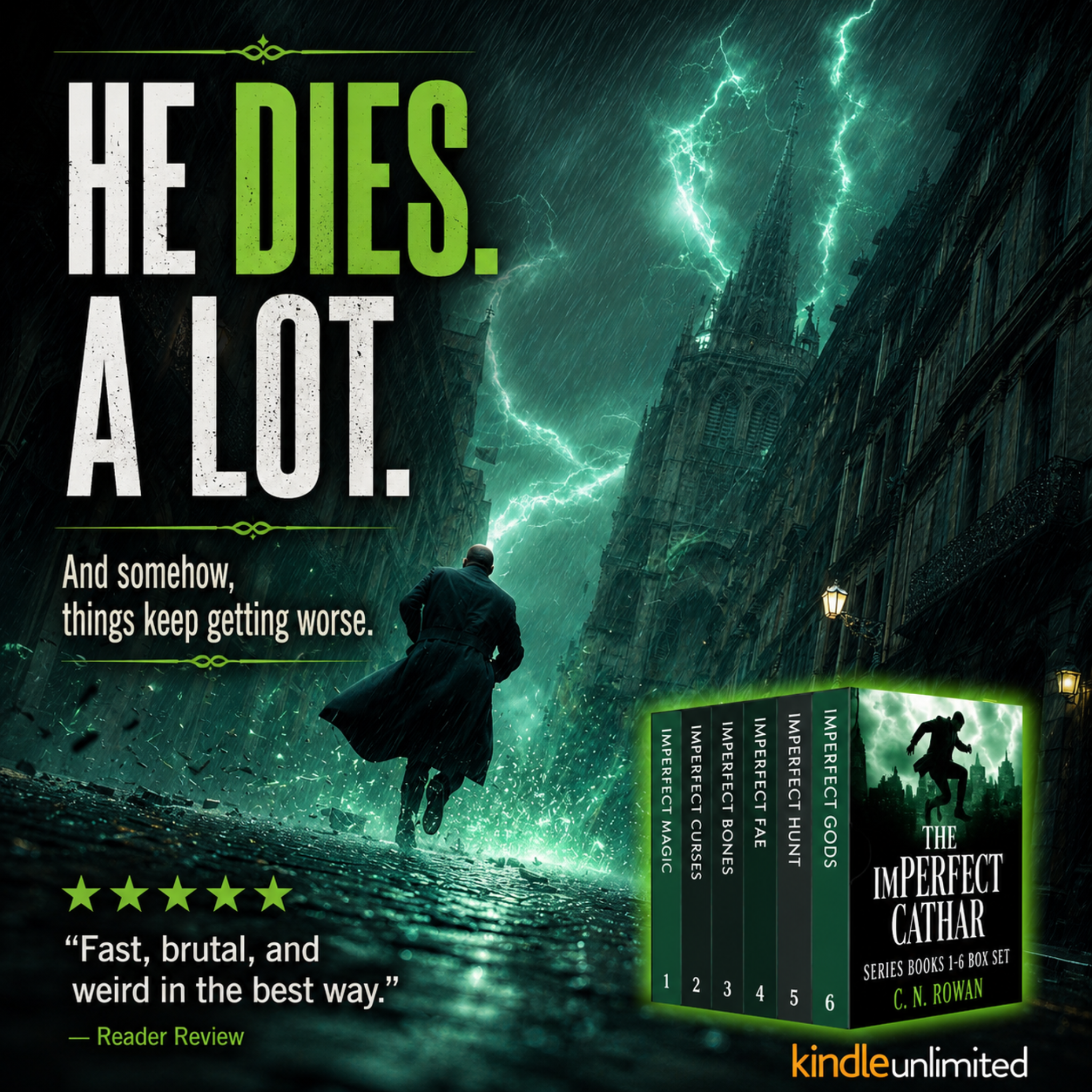 Vinci Fantasy Reads Facebook ad