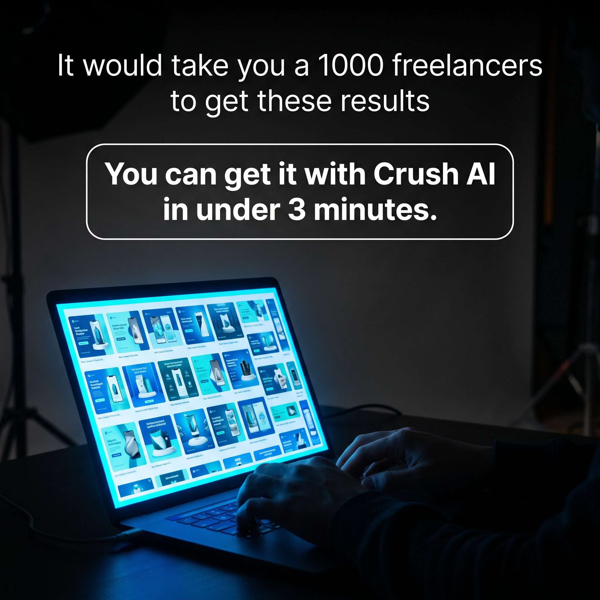 trycrush.ai Facebook ad
