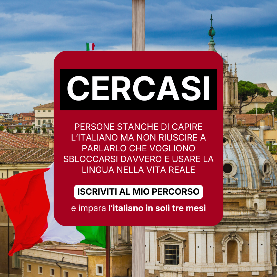 Learn Italian with Mariana Facebook ad