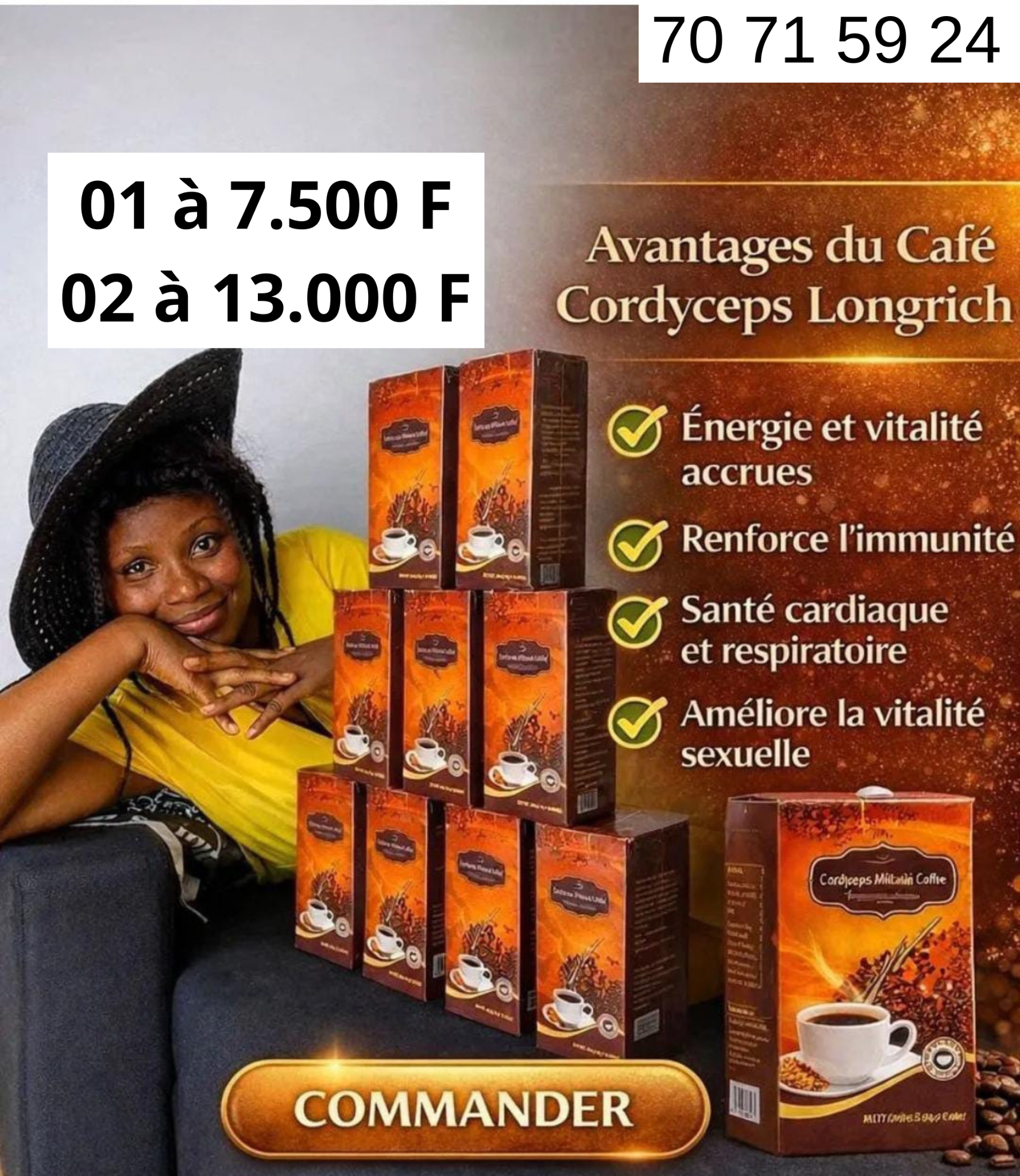 Produits bio Togo Facebook ad: LIVRAISON GRATUITE