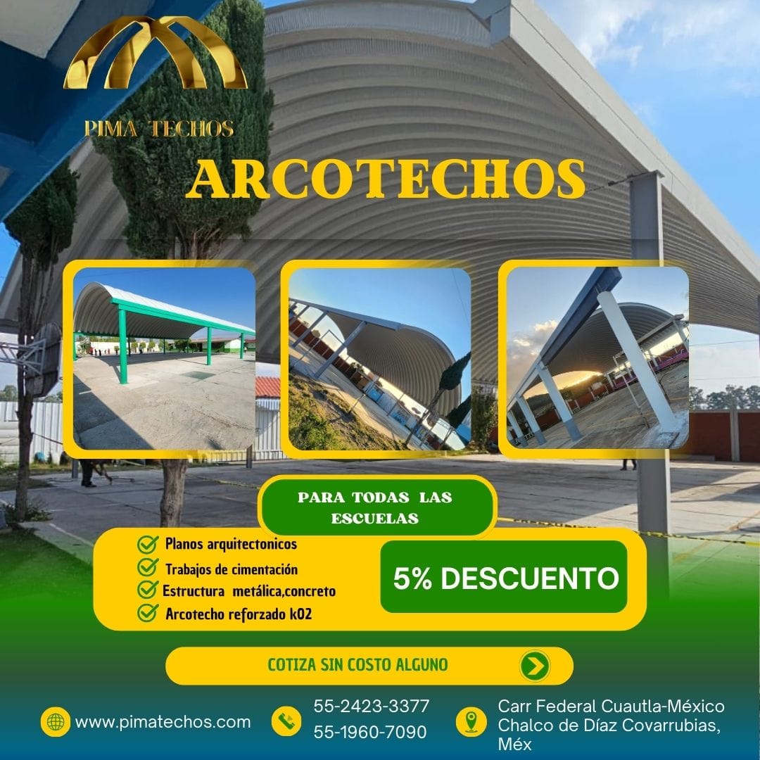 Pima techos 2.0 Facebook ad: Necesitas techar tu escuela.