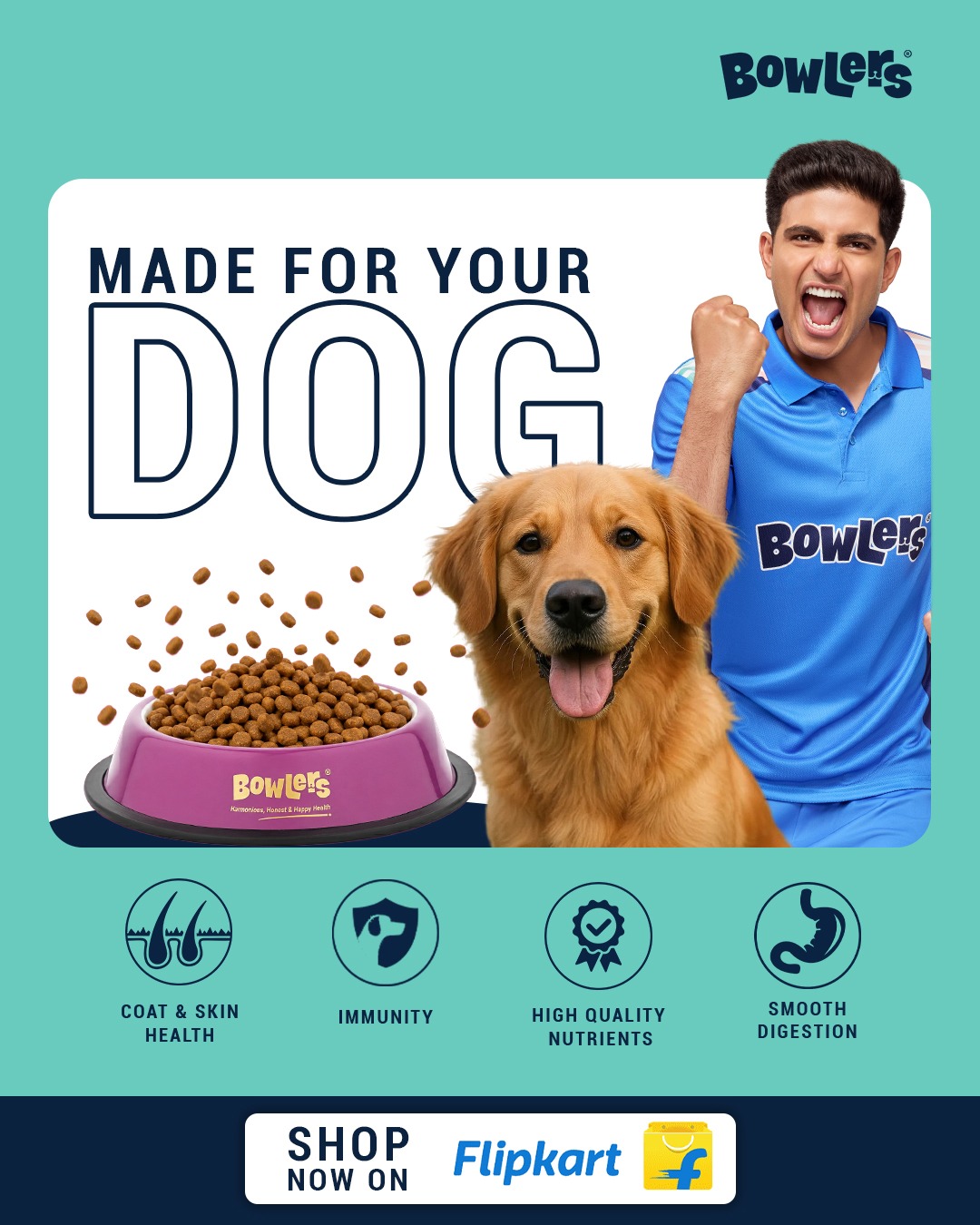 Bowlers Petfood Facebook ad