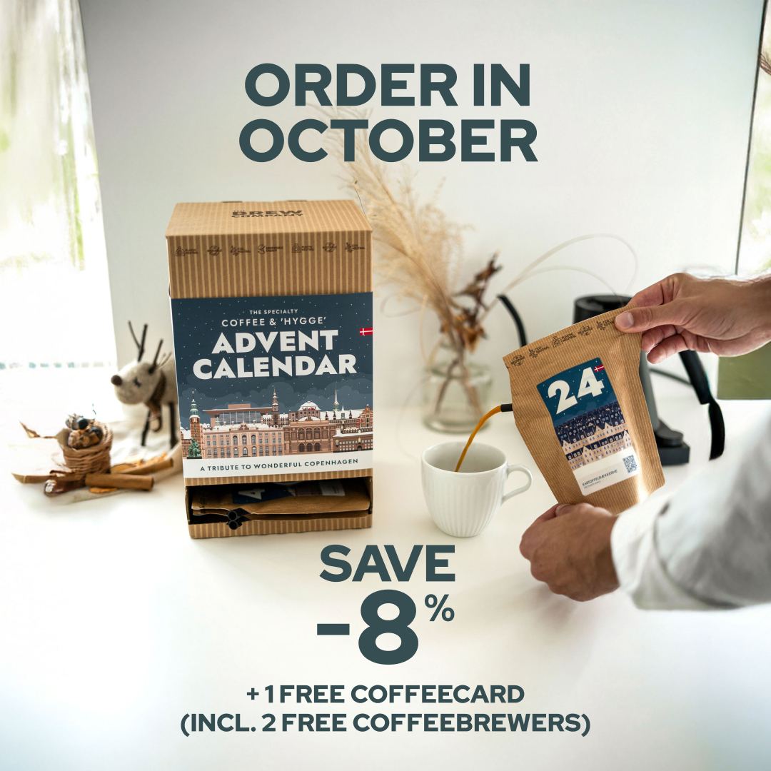 The Brew Company Facebook ad: This year's coffee advent calendar is here