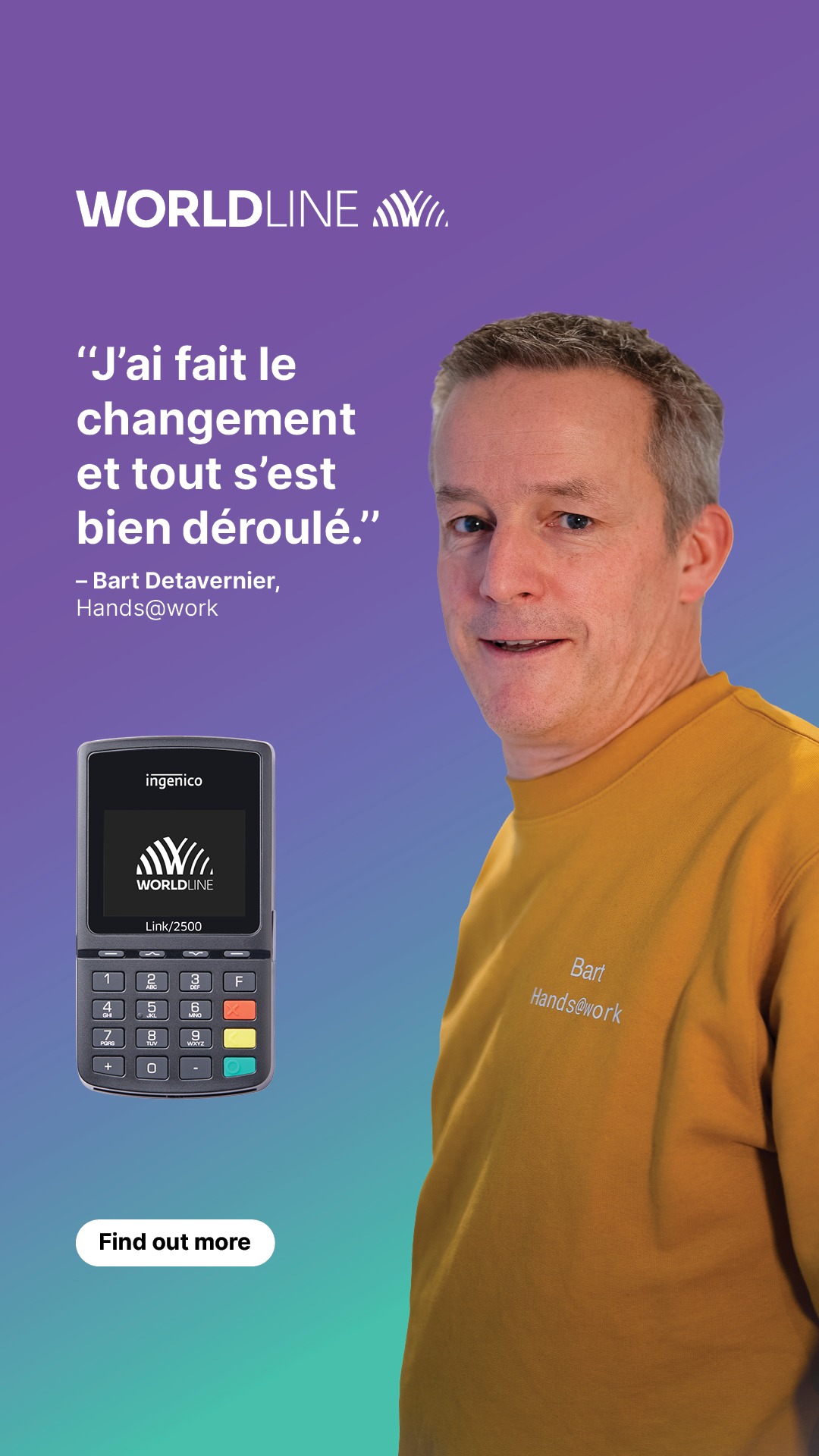 Worldline Belgique Business Facebook ad