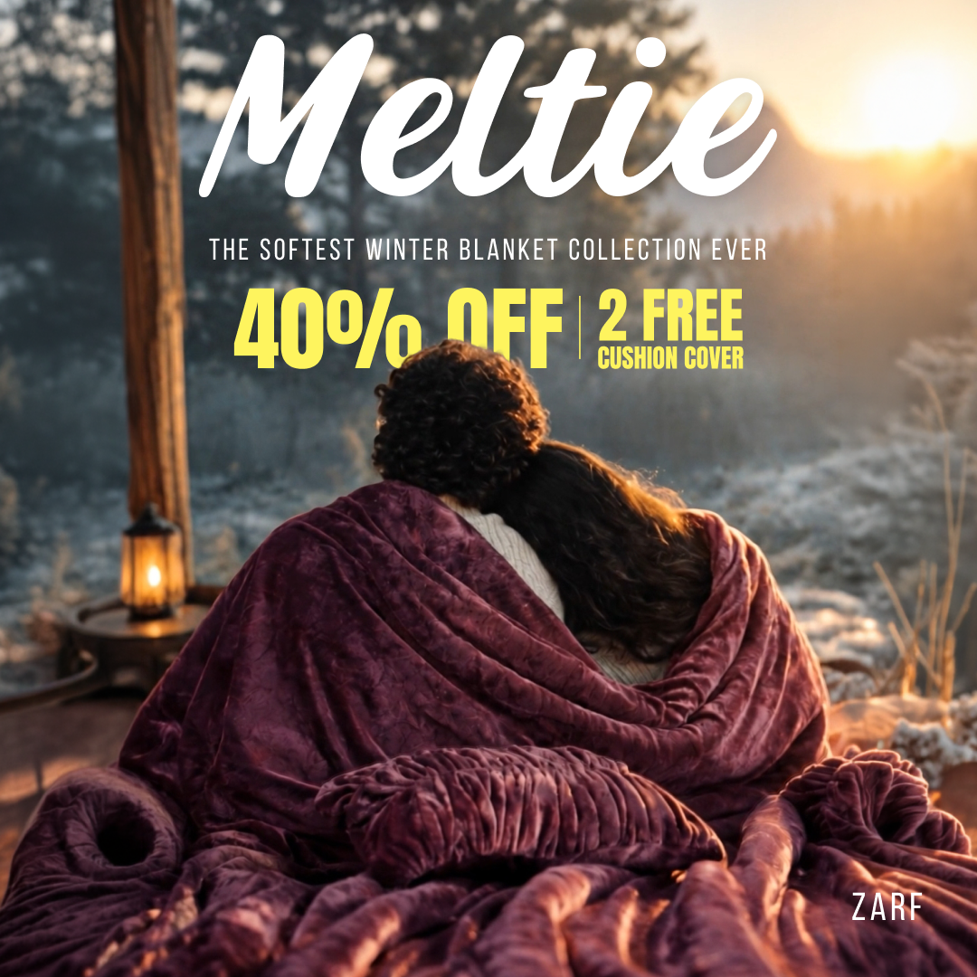 Zarf Studios Facebook ad: Season’s Biggest Festive Sale, Up to 40% Off + Free Gifts