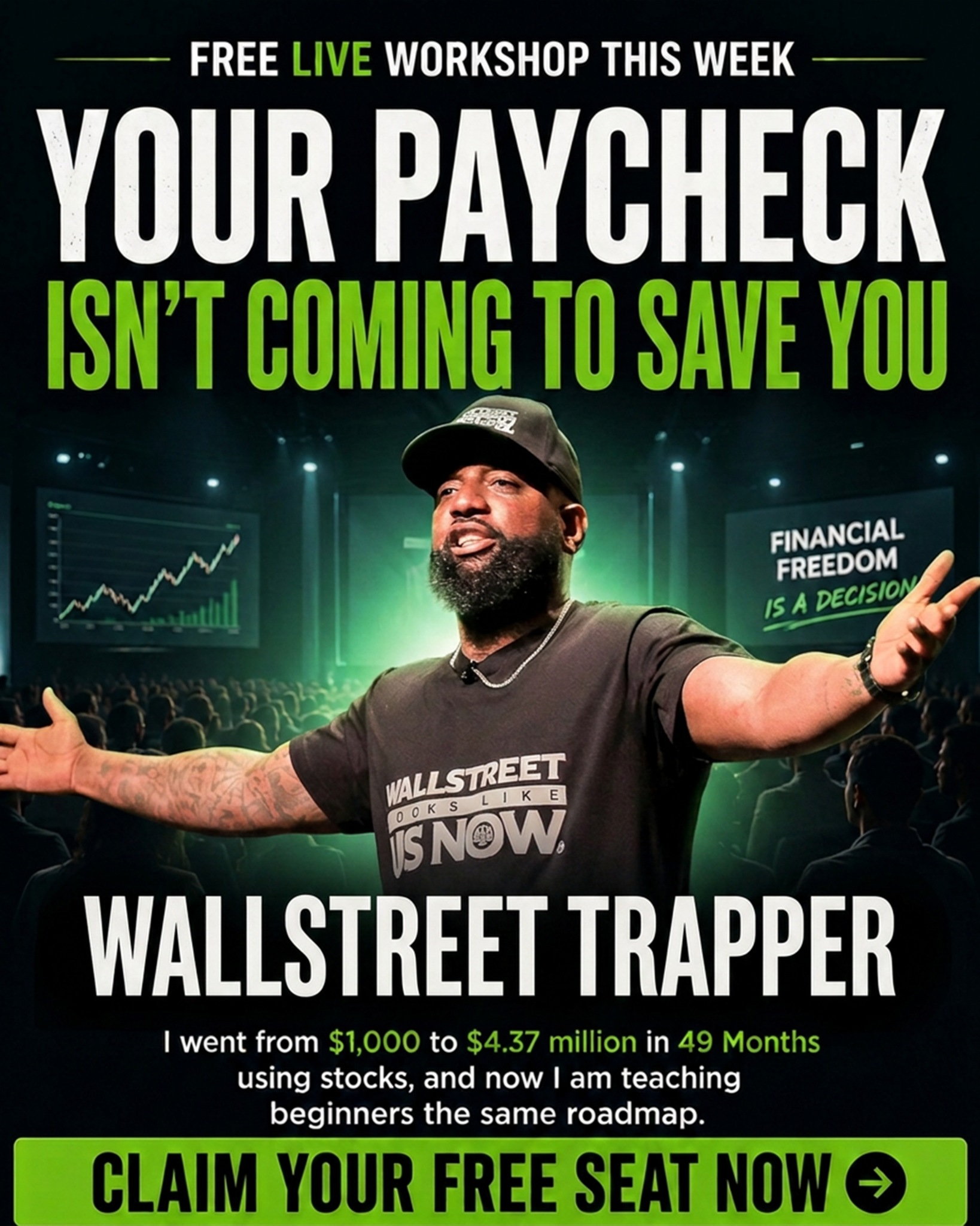 Wall Street Trapper Facebook ad