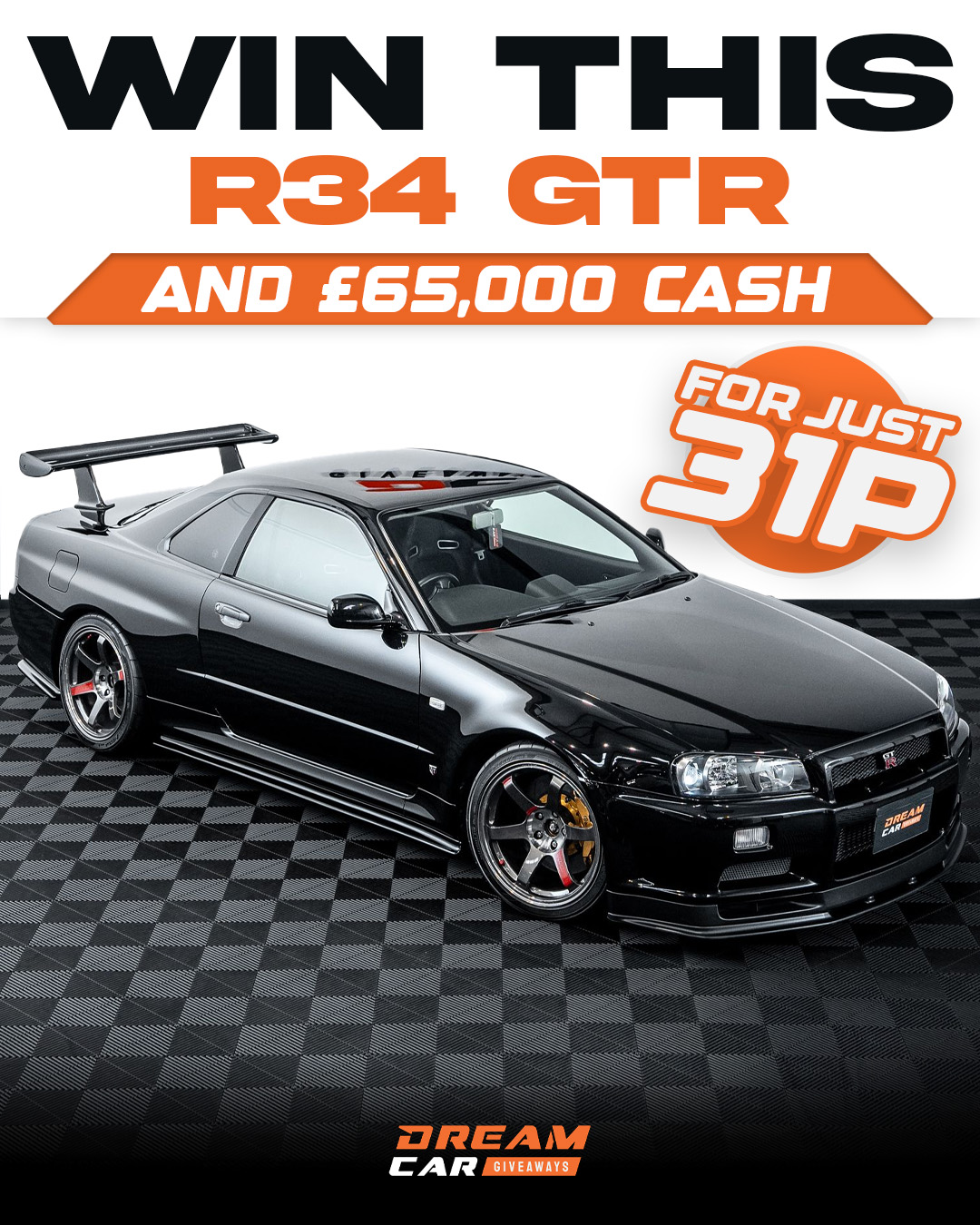 Dream Car Giveaways Facebook ad